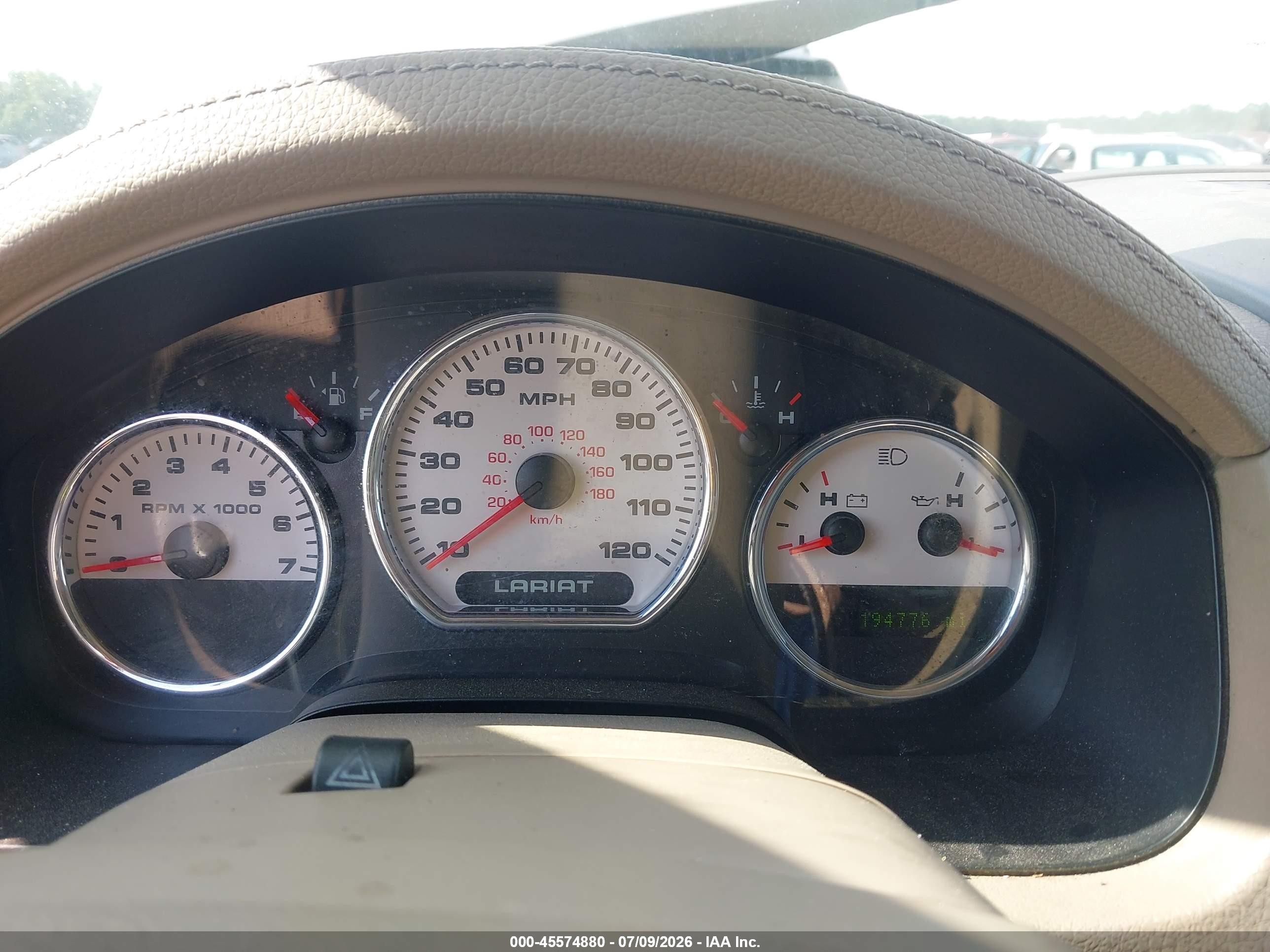 2008 Ford F-150 60th Anniversary/fx2/king Ranch/lariat/xlt White vin: 1FTPW12V28FA38043