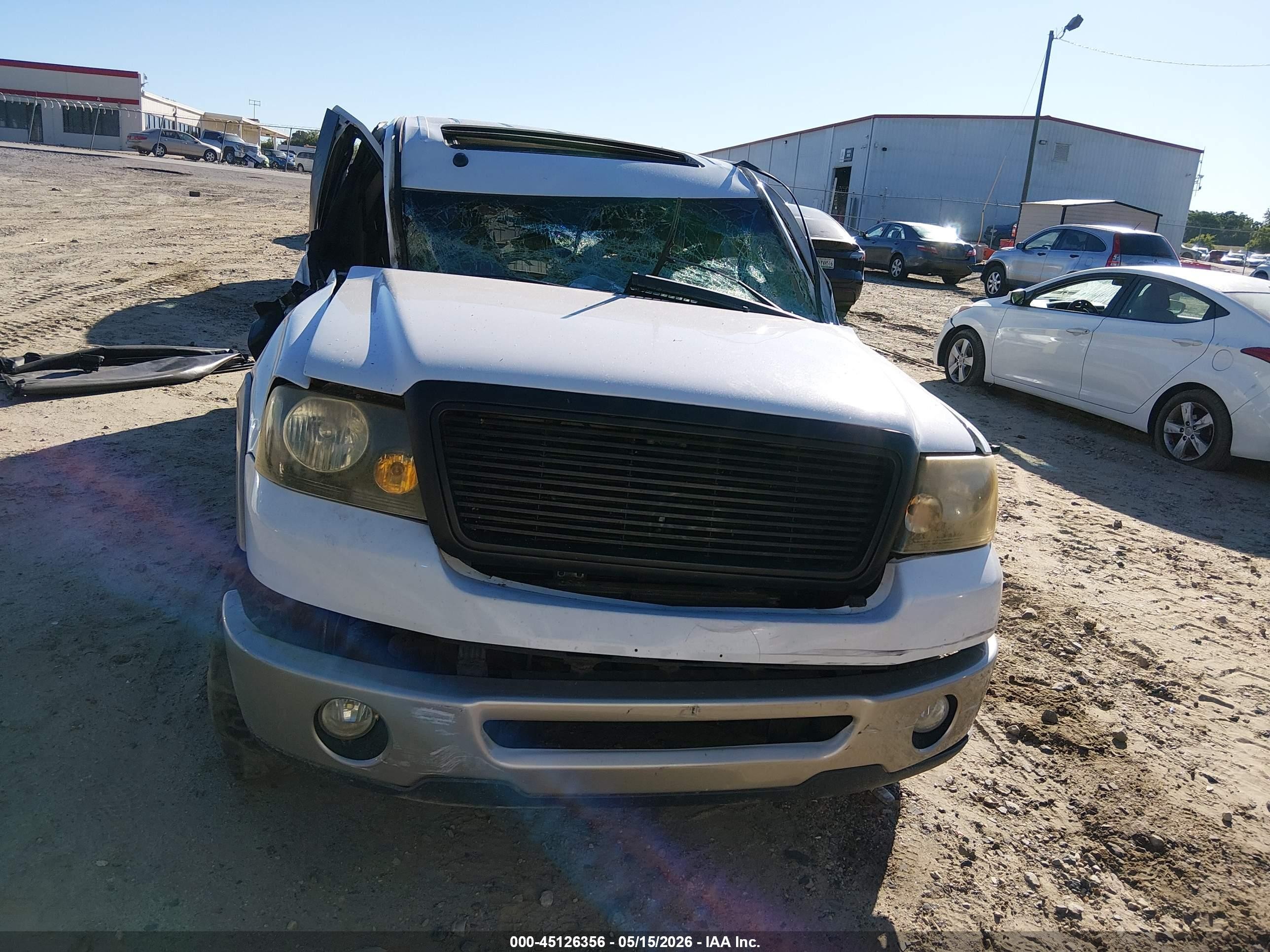 2008 Ford F-150 60th Anniversary/fx2/king Ranch/lariat/xlt White vin: 1FTPW12V28FB34092