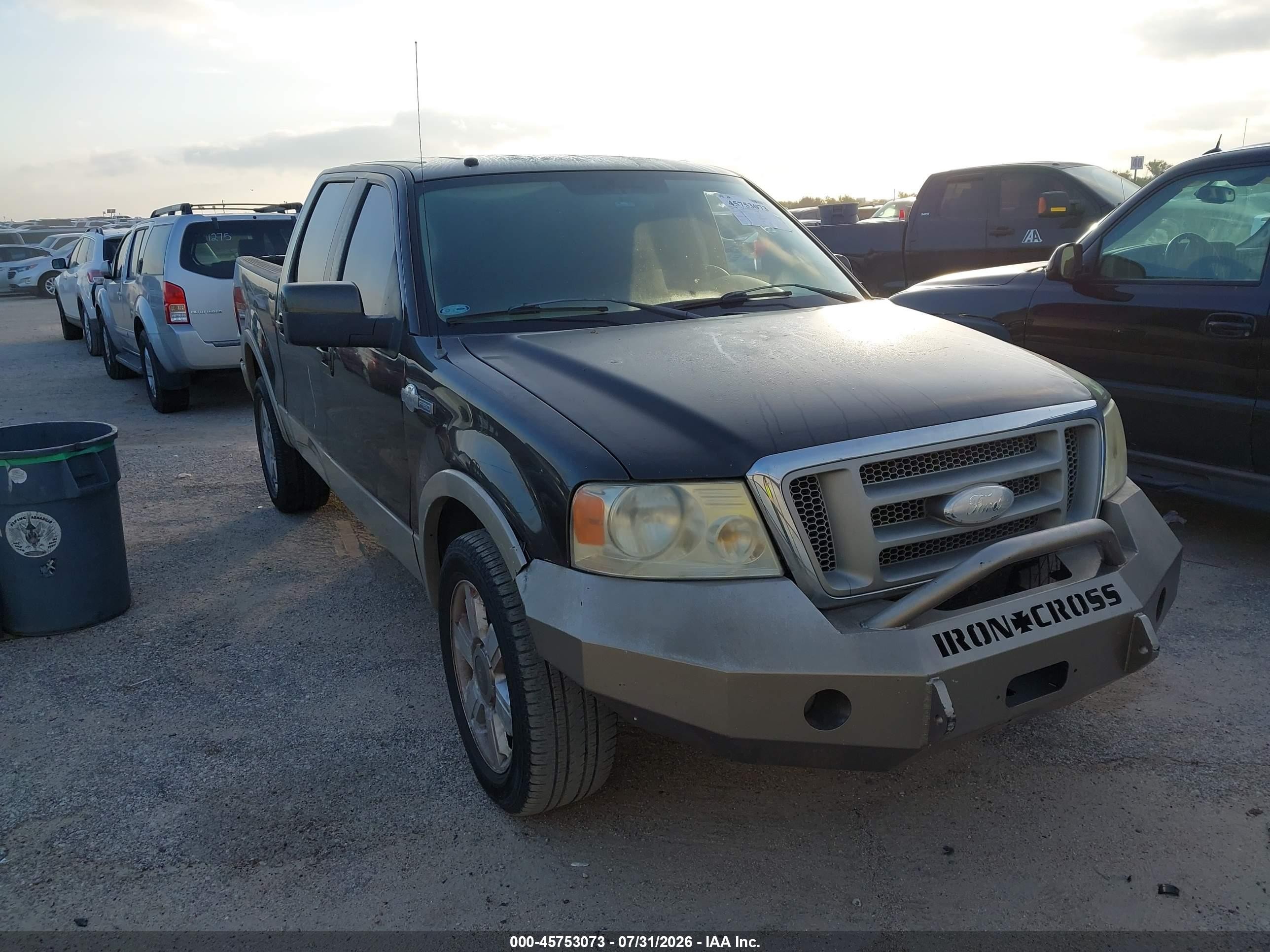 2008 Ford F-150 60th Anniversary/fx2/king Ranch/lariat/xlt Brown vin: 1FTPW12V28KB81338