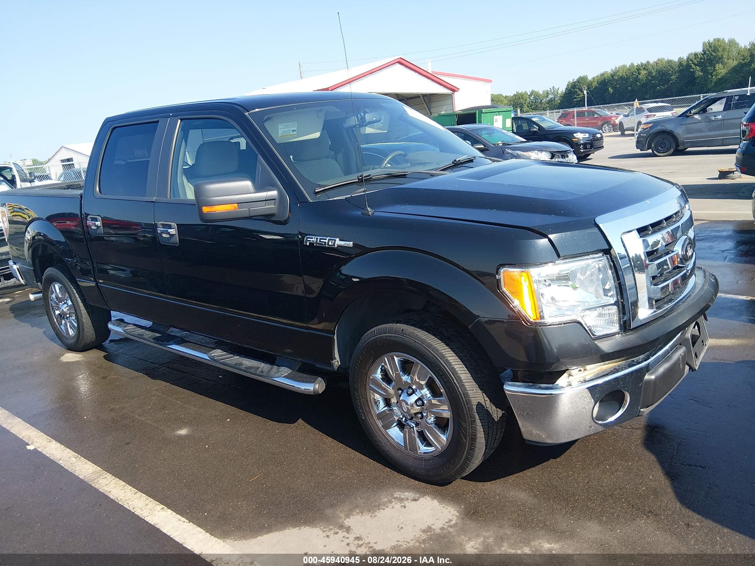 2009 Ford F-150 King Ranch/lariat/platinum/xl/xlt Black vin: 1FTPW12V29FA24595