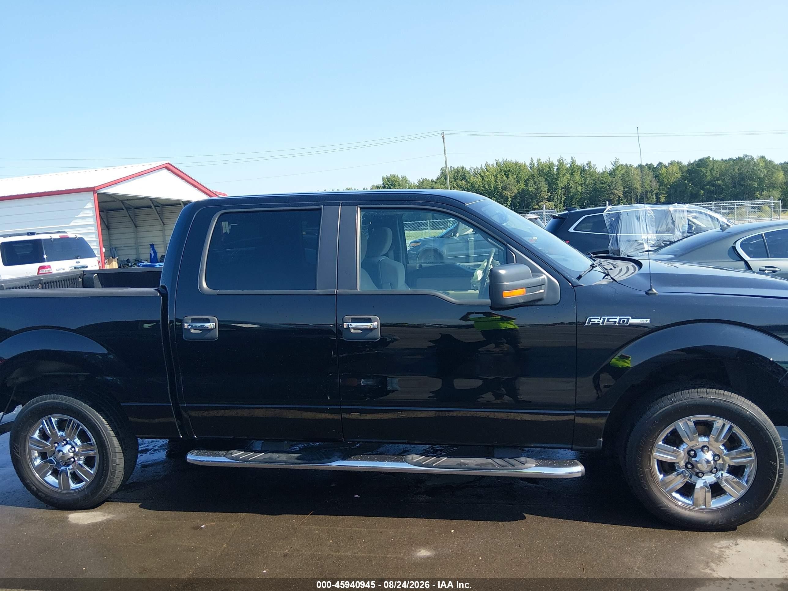 2009 Ford F-150 King Ranch/lariat/platinum/xl/xlt Black vin: 1FTPW12V29FA24595