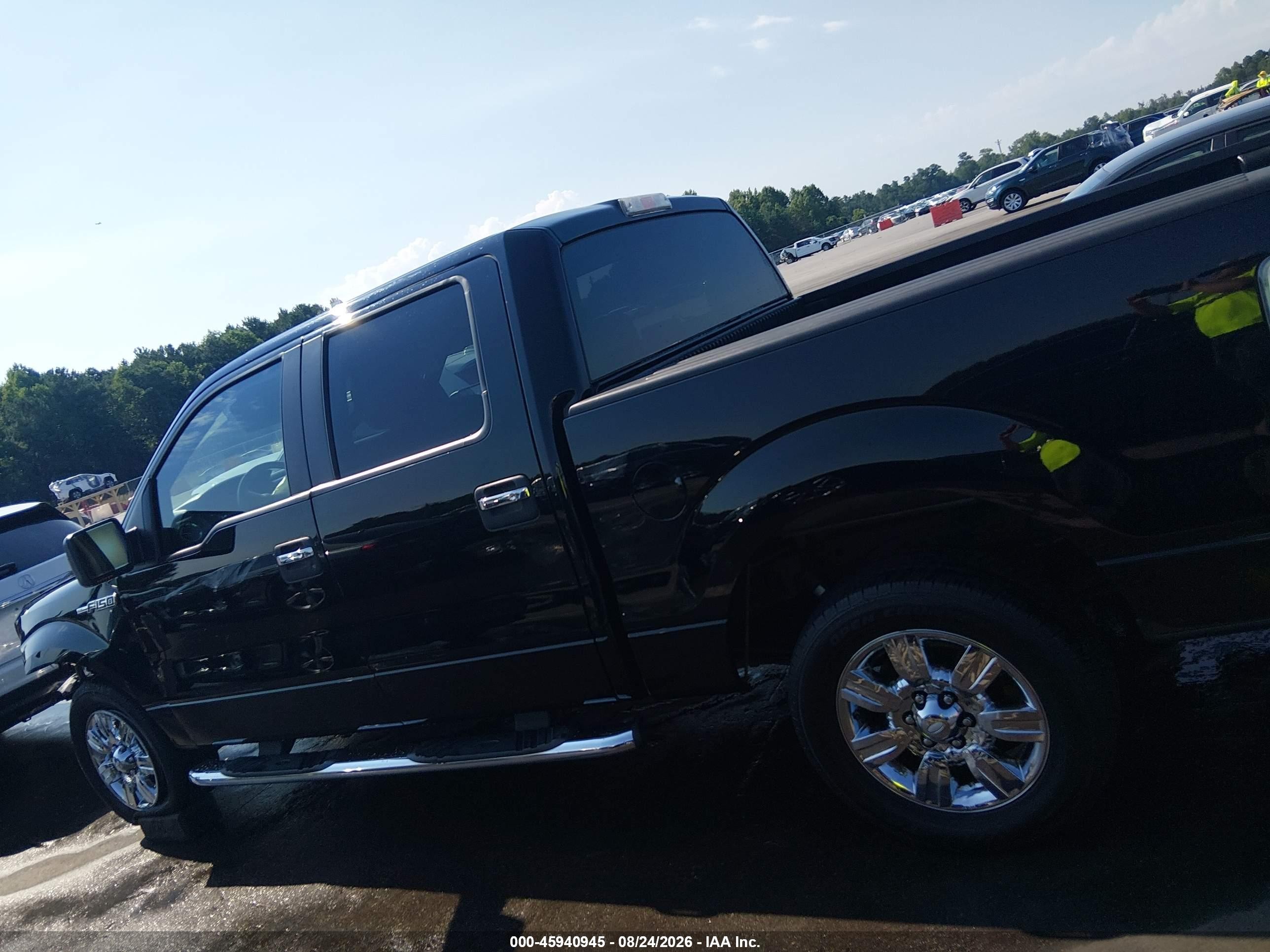 2009 Ford F-150 King Ranch/lariat/platinum/xl/xlt Black vin: 1FTPW12V29FA24595