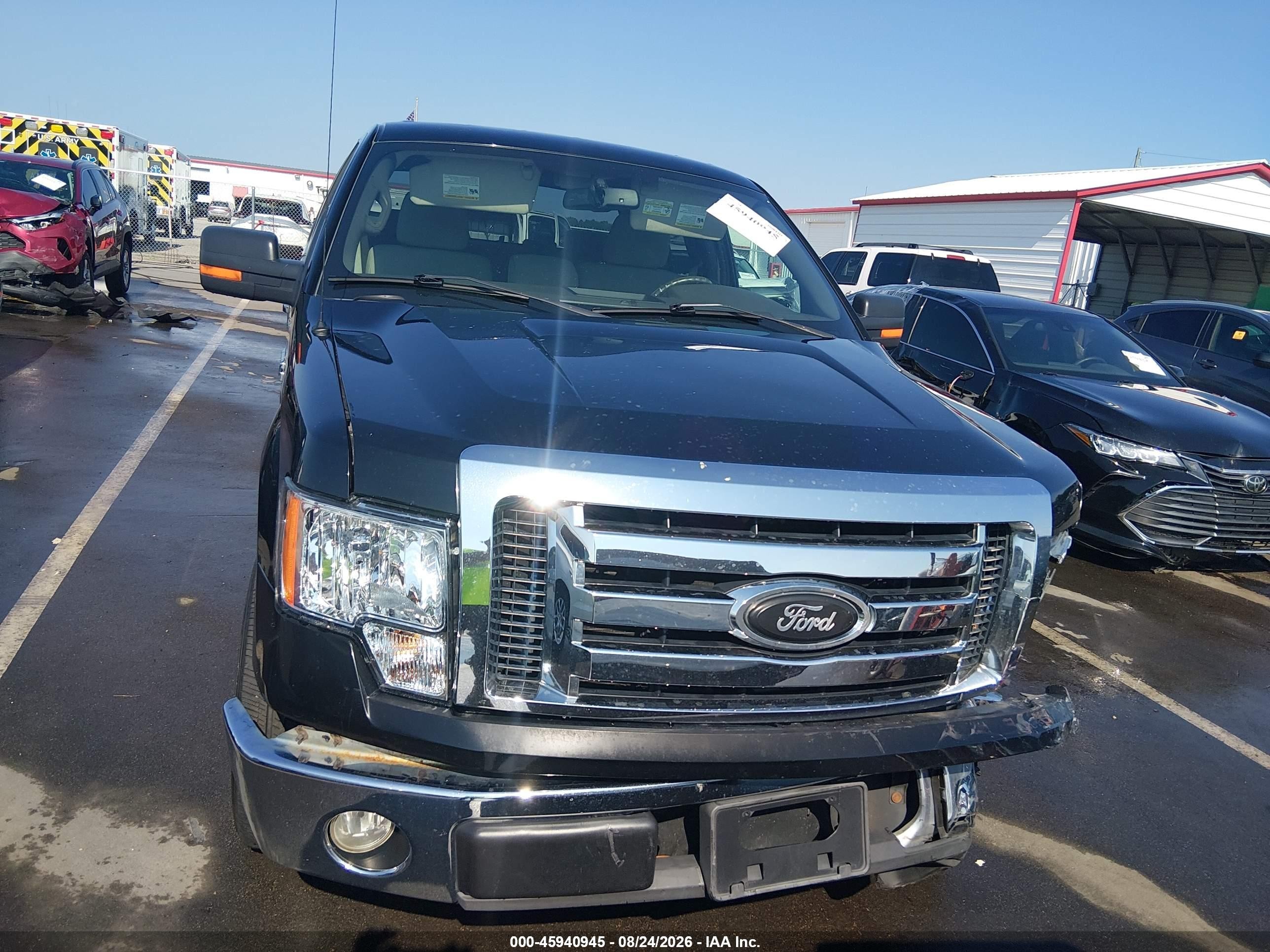 2009 Ford F-150 King Ranch/lariat/platinum/xl/xlt Black vin: 1FTPW12V29FA24595
