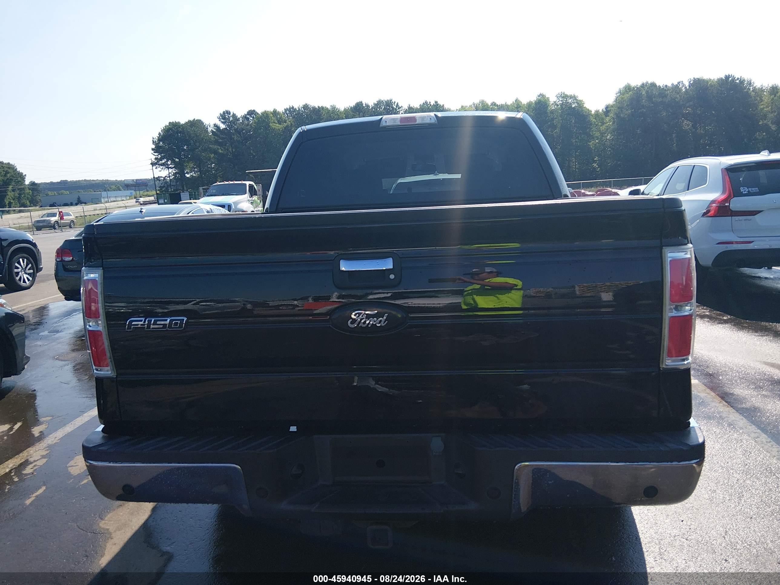 2009 Ford F-150 King Ranch/lariat/platinum/xl/xlt Black vin: 1FTPW12V29FA24595