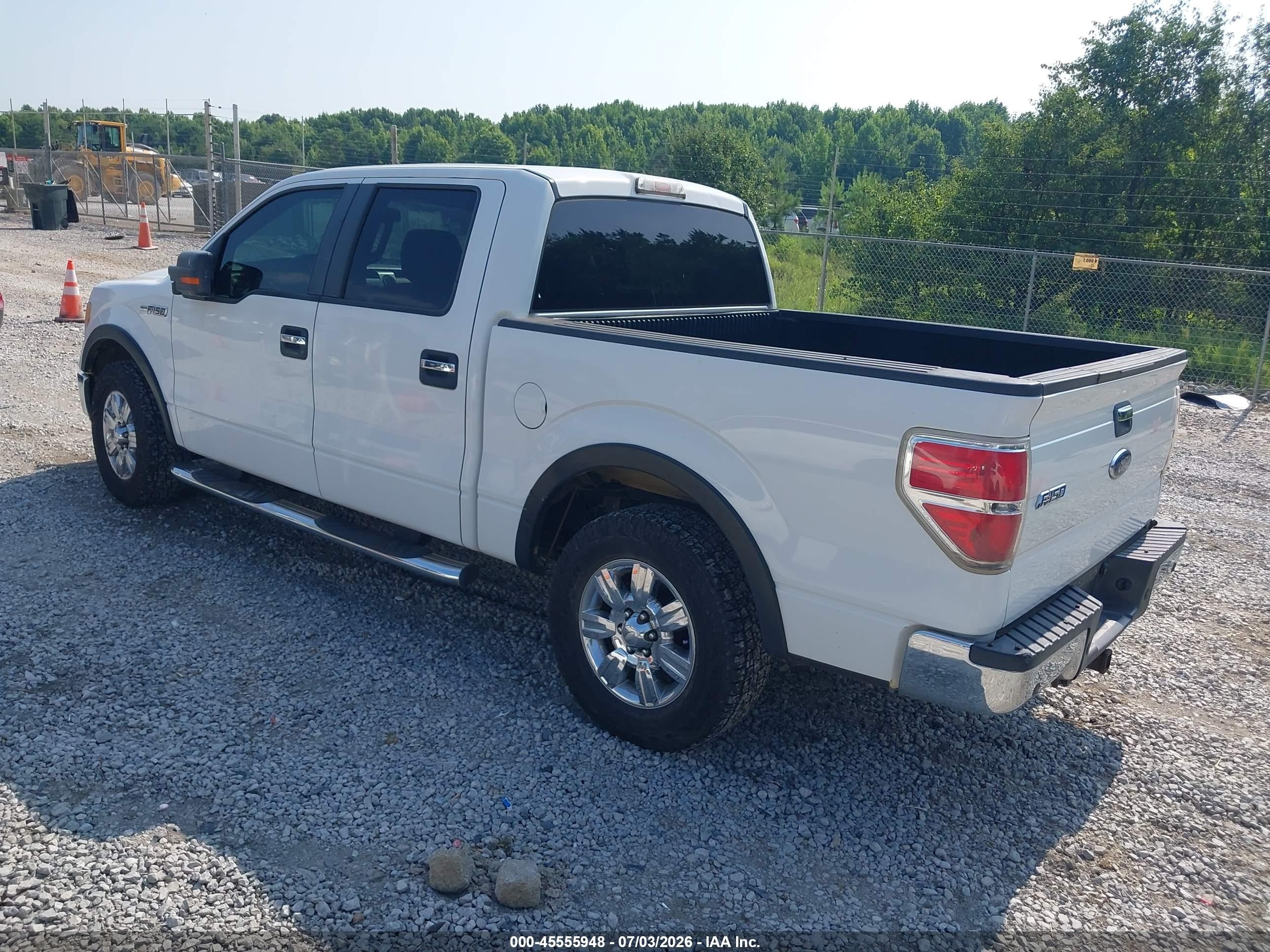 2009 Ford F-150 King Ranch/lariat/platinum/xl/xlt White vin: 1FTPW12V29KB65965