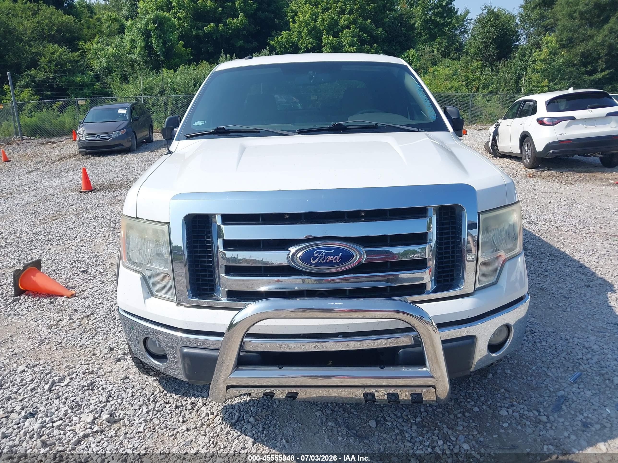 2009 Ford F-150 King Ranch/lariat/platinum/xl/xlt White vin: 1FTPW12V29KB65965