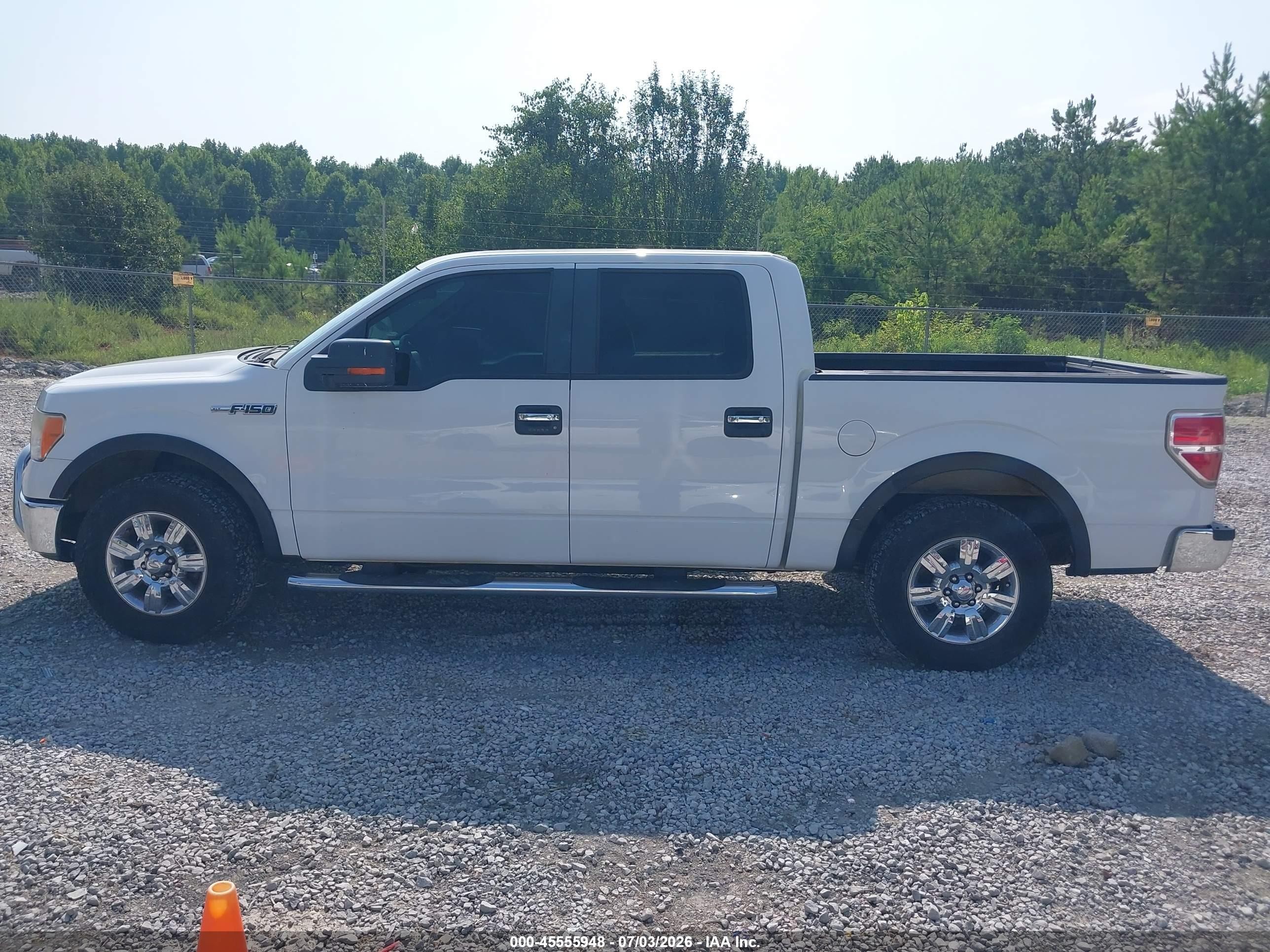 2009 Ford F-150 King Ranch/lariat/platinum/xl/xlt White vin: 1FTPW12V29KB65965
