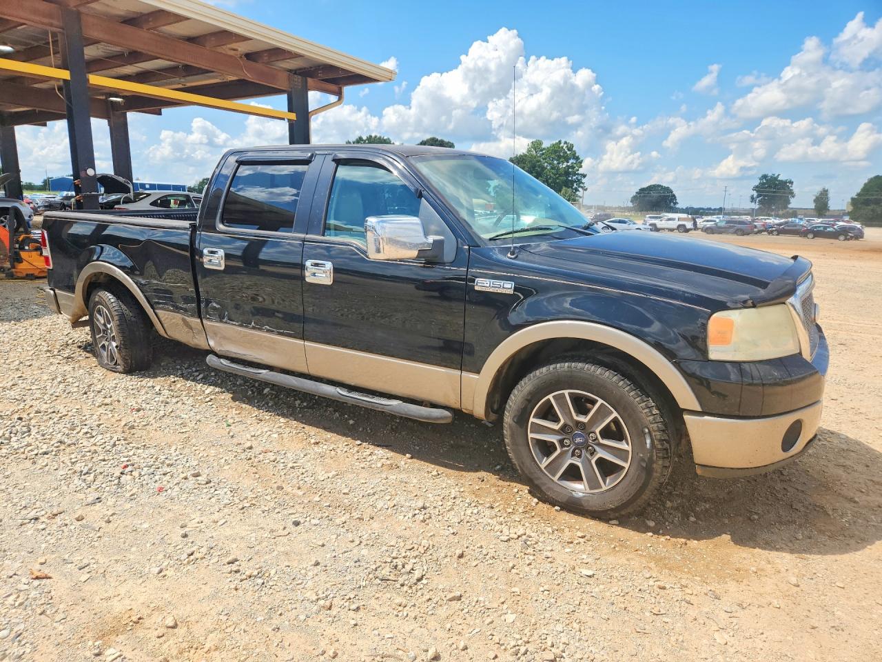 2006 Ford F150 Supercrew Black vin: 1FTPW12V36FB63193