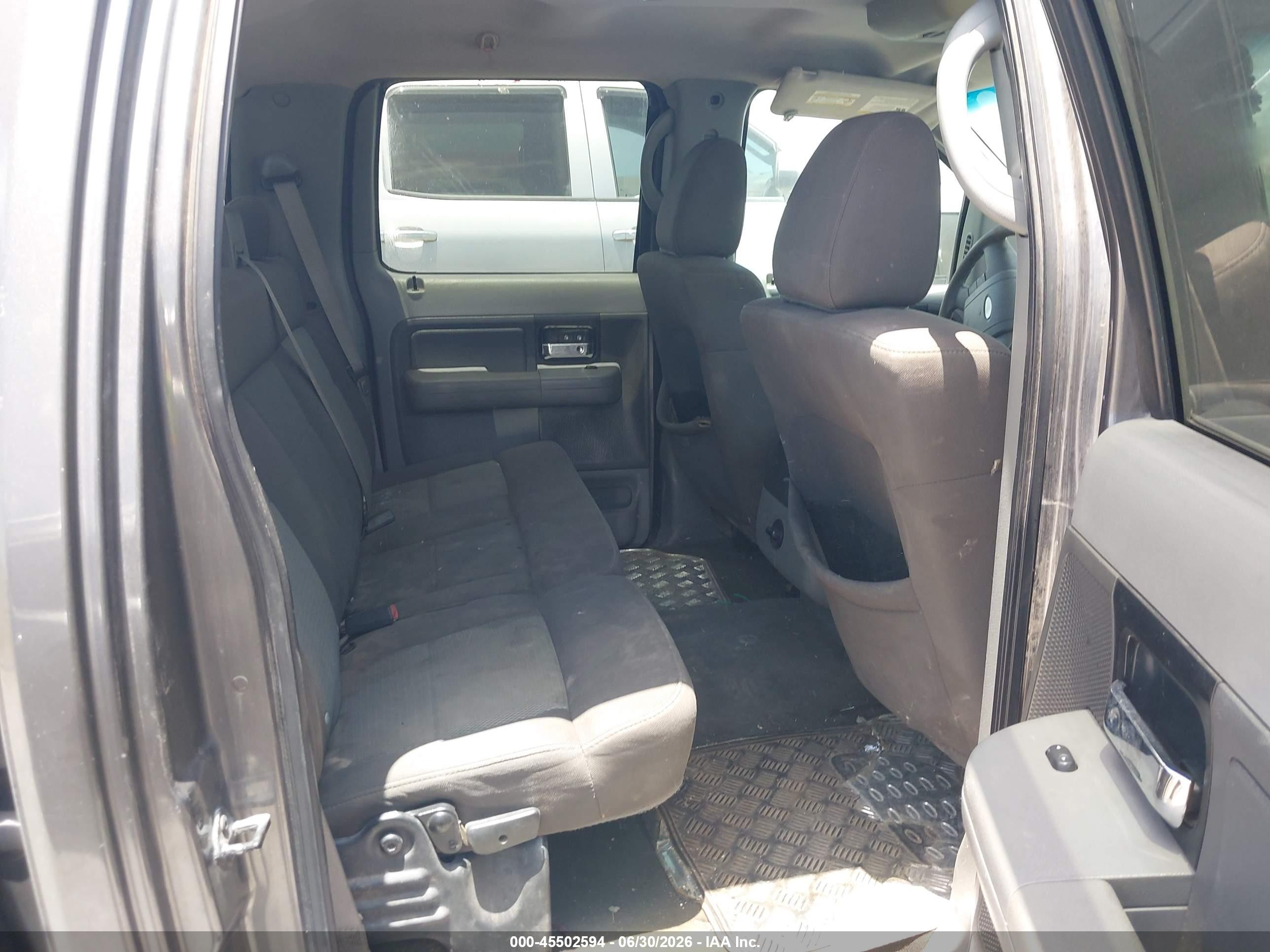 2006 Ford F-150 Lariat/xlt Gray vin: 1FTPW12V36KC45674