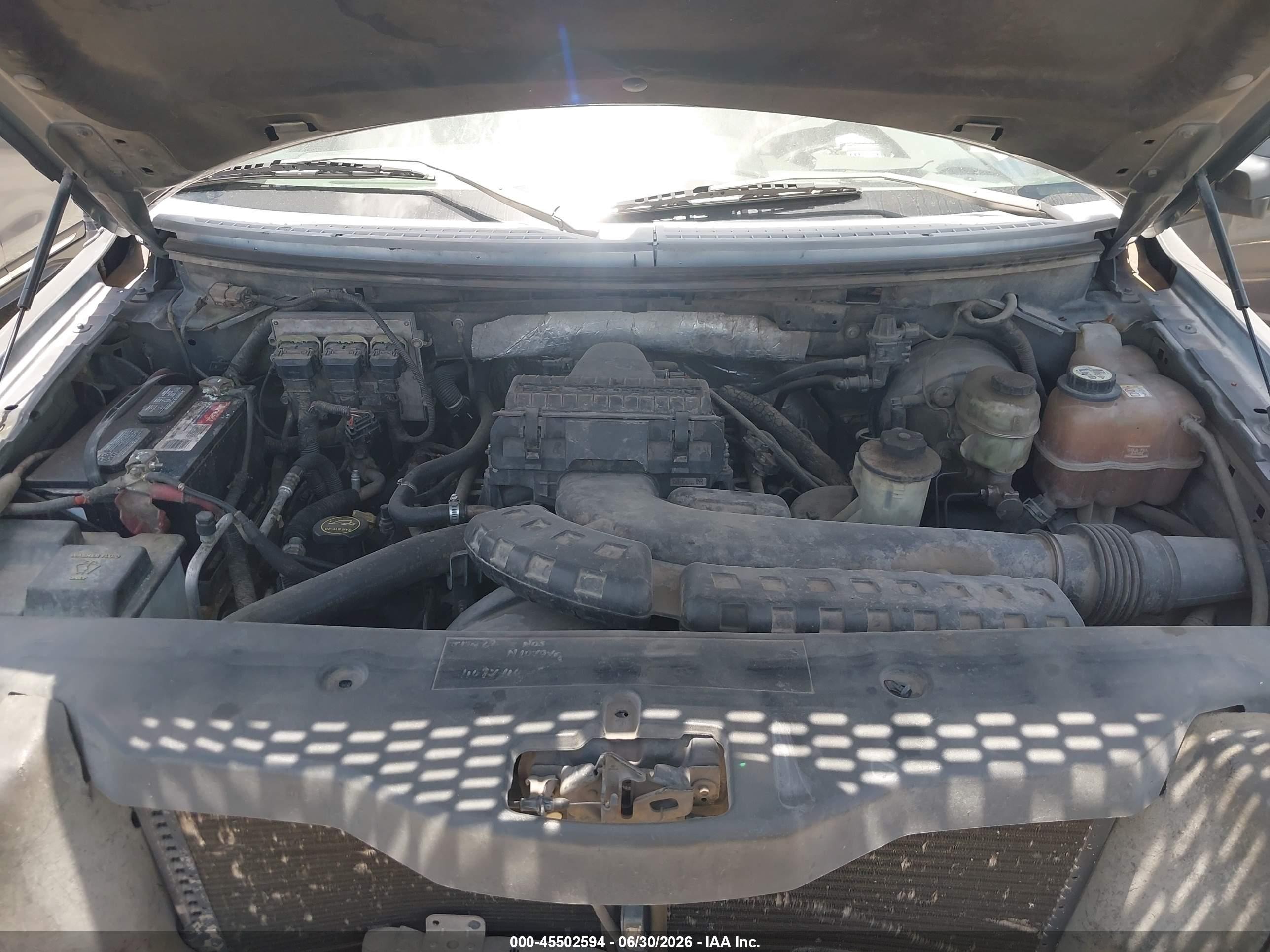 2006 Ford F-150 Lariat/xlt Gray vin: 1FTPW12V36KC45674