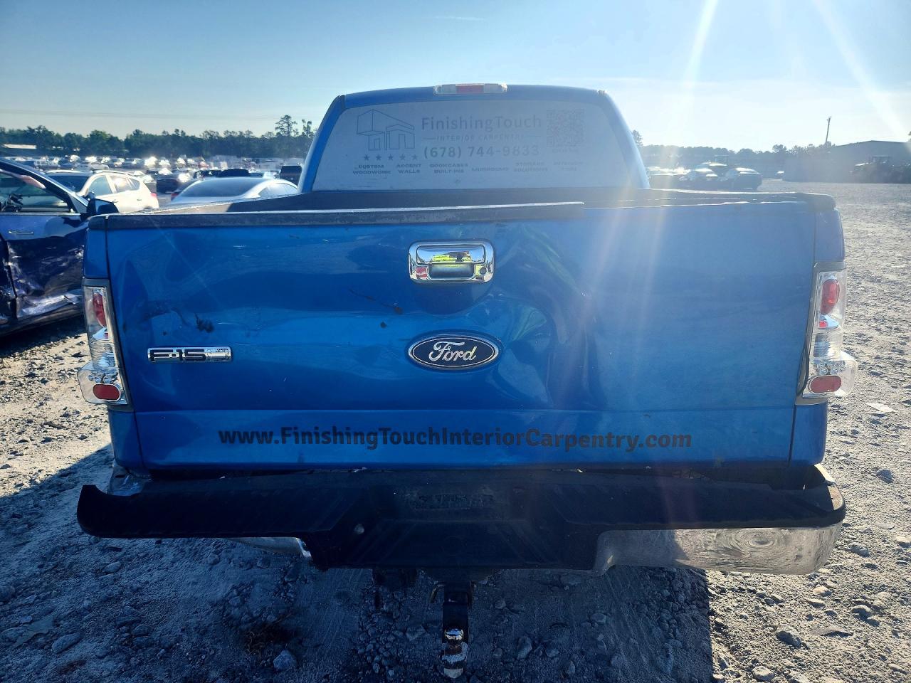 2006 Ford F150 Supercrew Blue vin: 1FTPW12V36KC85723