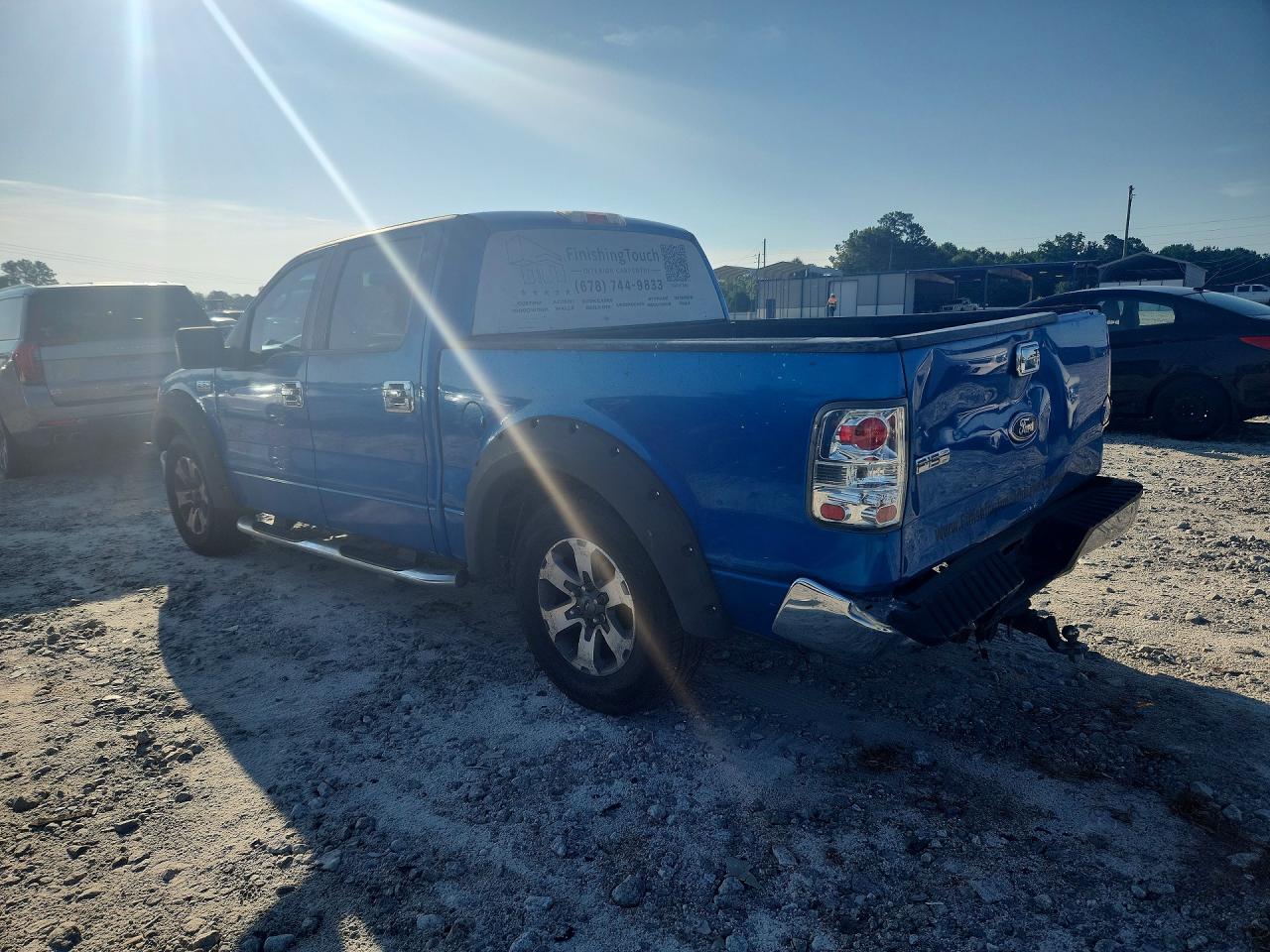 2006 Ford F150 Supercrew Blue vin: 1FTPW12V36KC85723
