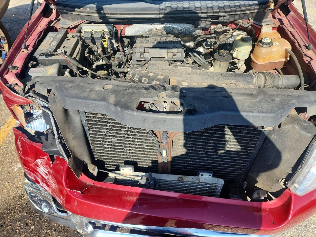 2007 Ford F150 Supercrew Red vin: 1FTPW12V37FA03297