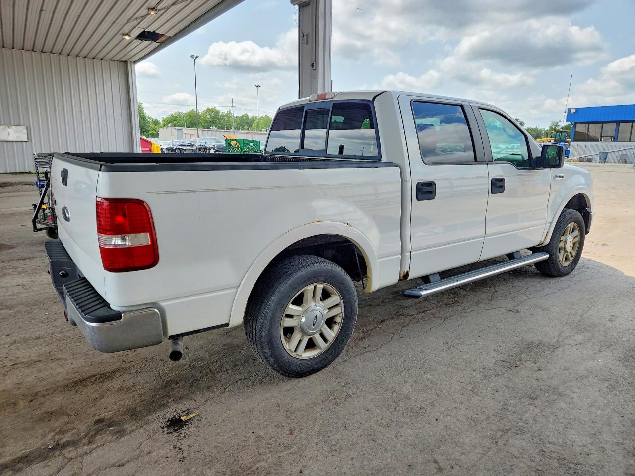 2007 Ford F150 Supercrew White vin: 1FTPW12V37FA79716