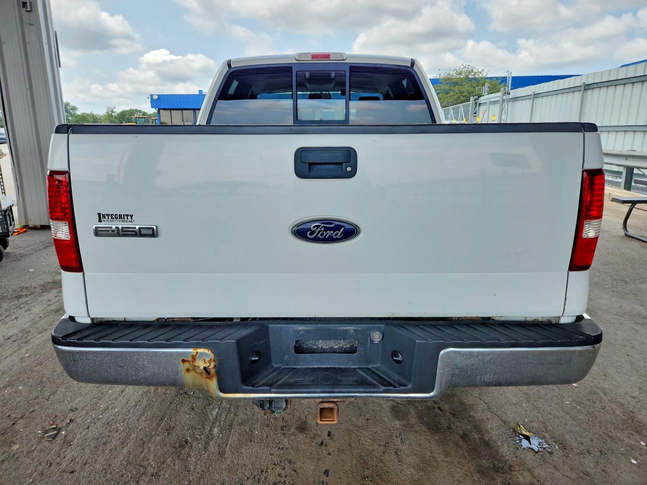 2007 Ford F150 Supercrew White vin: 1FTPW12V37FA79716