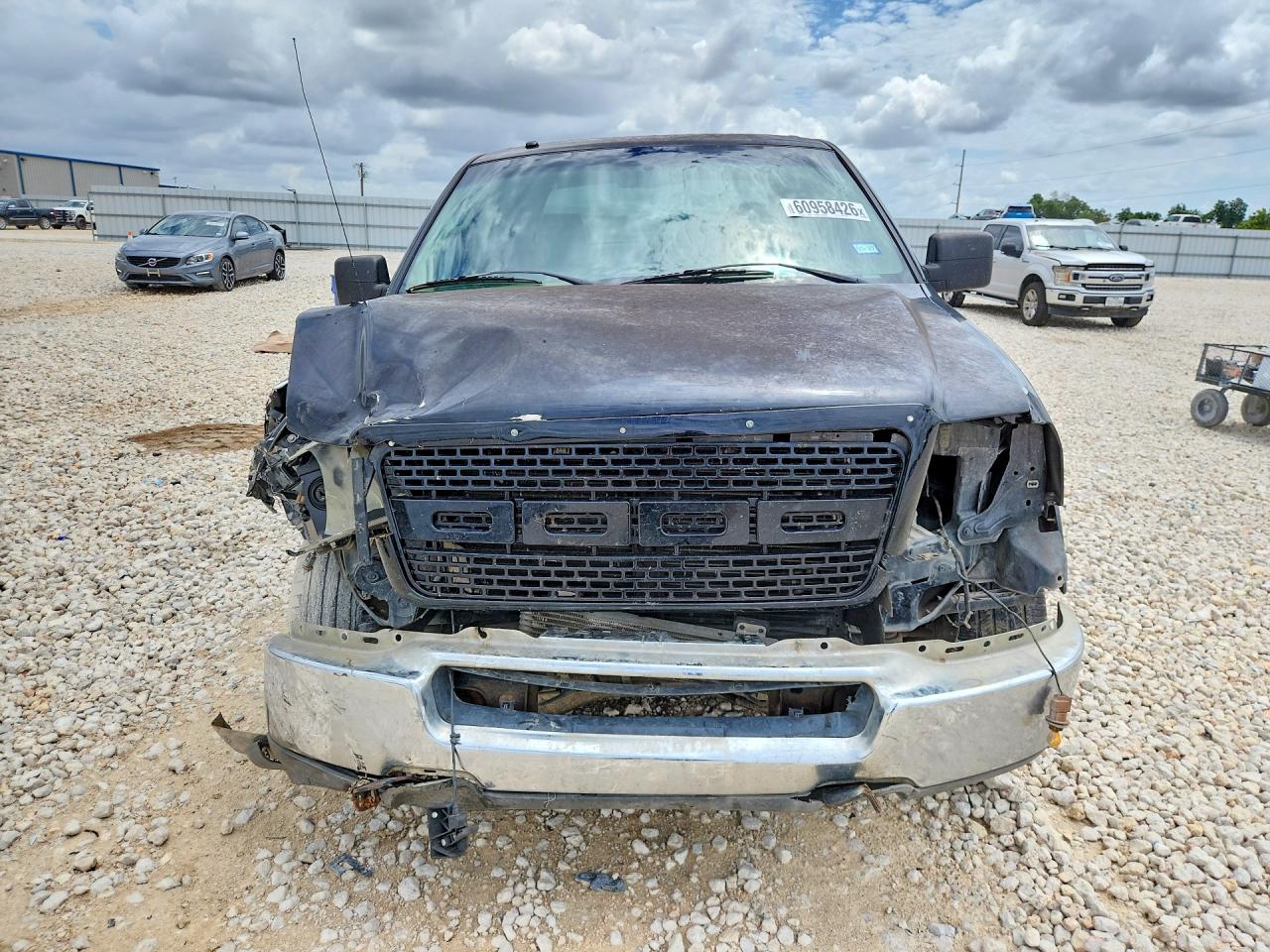 2007 Ford F150 Supercrew Black vin: 1FTPW12V37KC23711