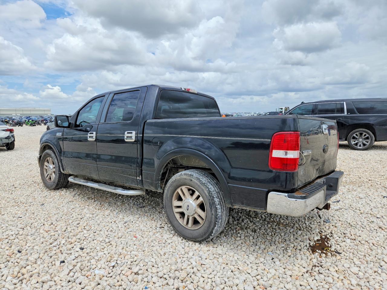 2007 Ford F150 Supercrew Black vin: 1FTPW12V37KC23711