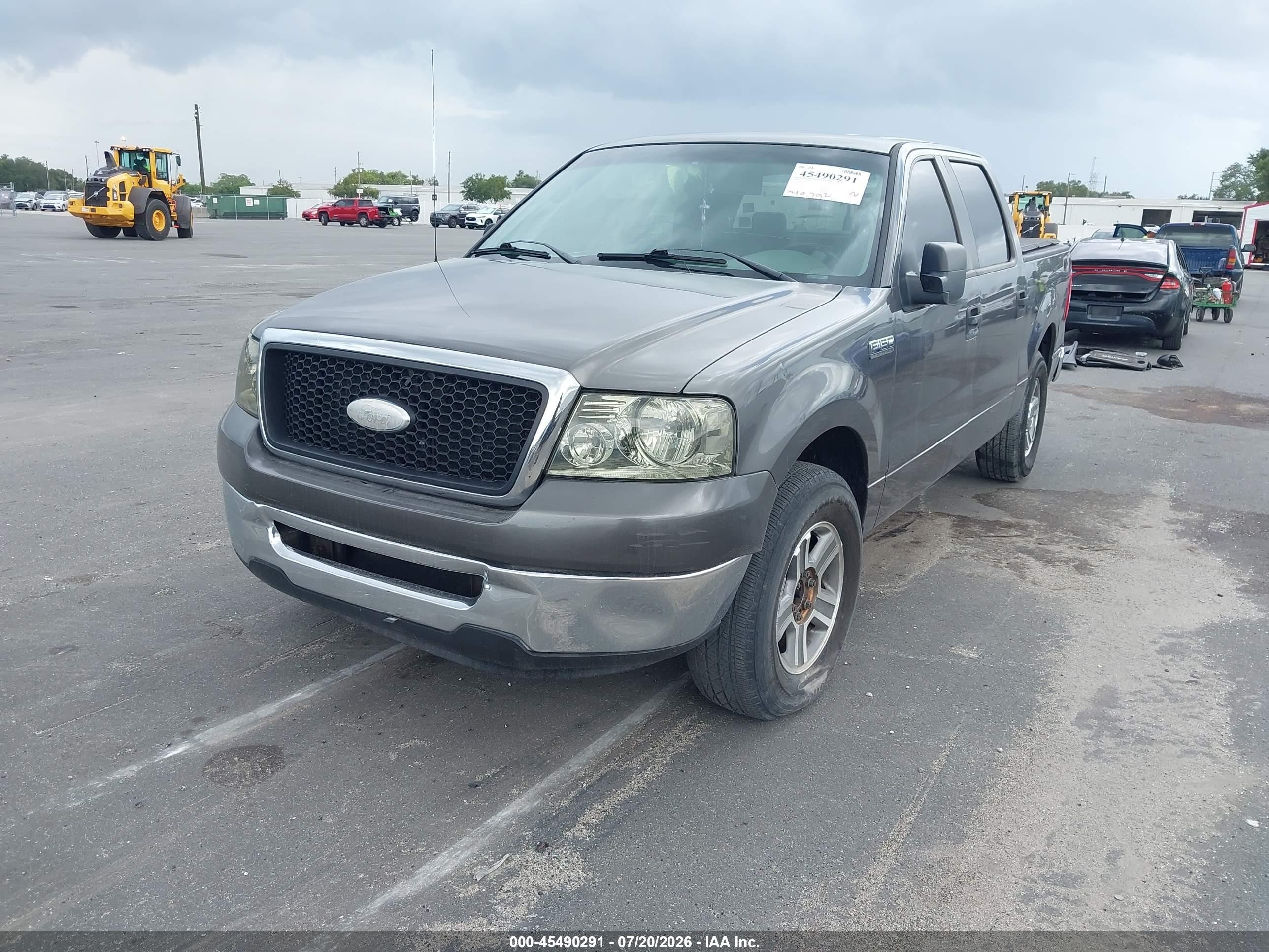 2008 Ford F-150 60th Anniversary/fx2/king Ranch/lariat/xlt Gray vin: 1FTPW12V38FA55174