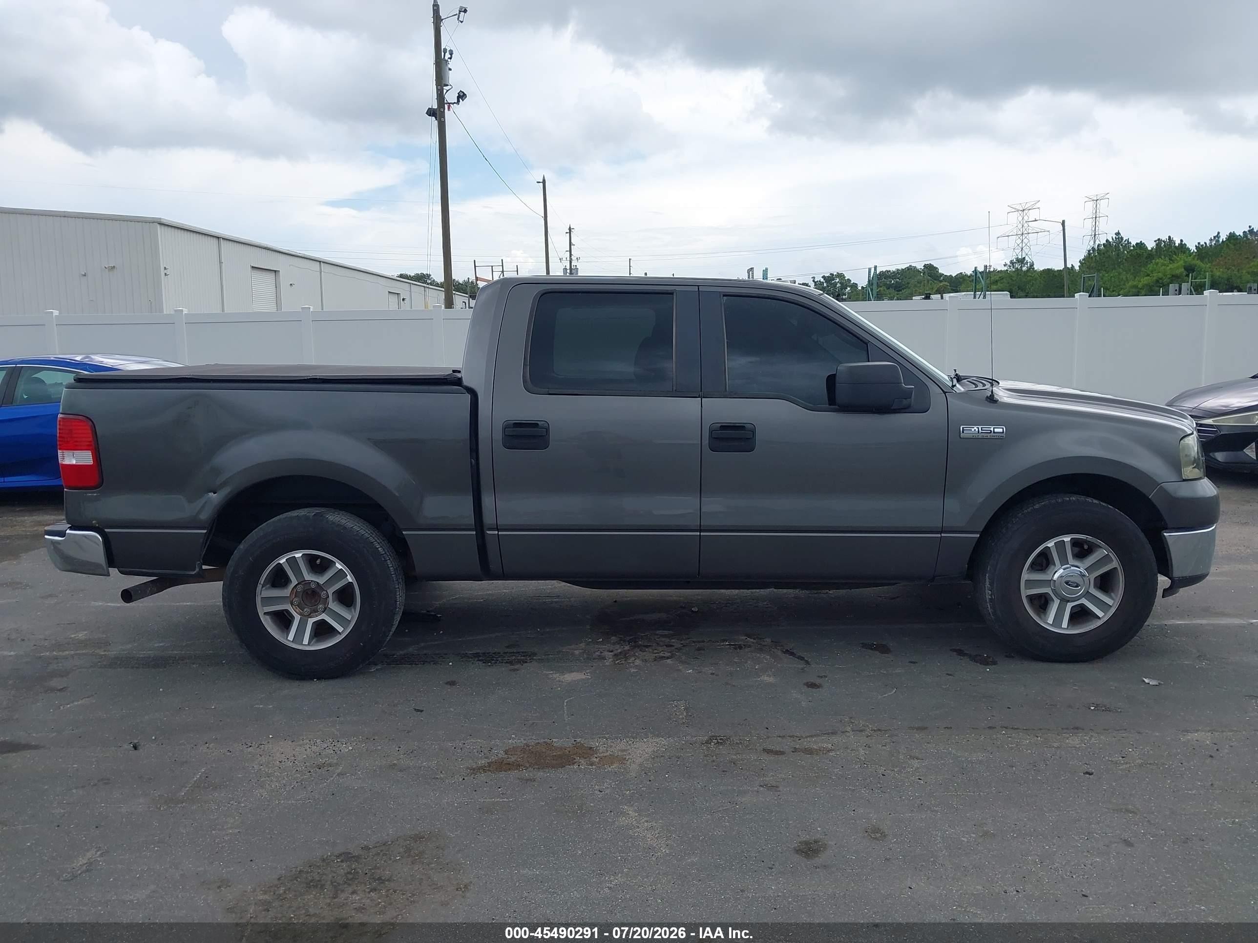 2008 Ford F-150 60th Anniversary/fx2/king Ranch/lariat/xlt Gray vin: 1FTPW12V38FA55174