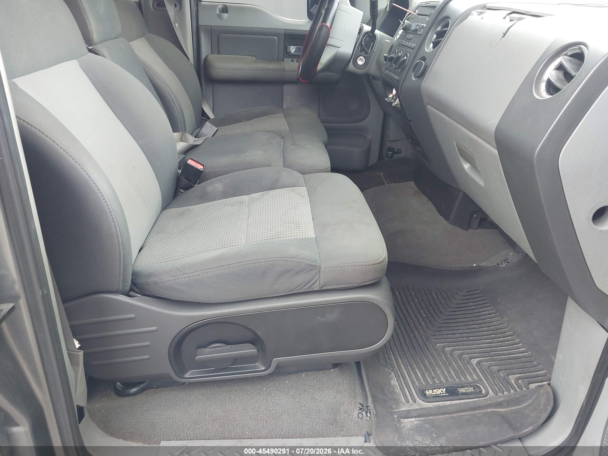 2008 Ford F-150 60th Anniversary/fx2/king Ranch/lariat/xlt Gray vin: 1FTPW12V38FA55174