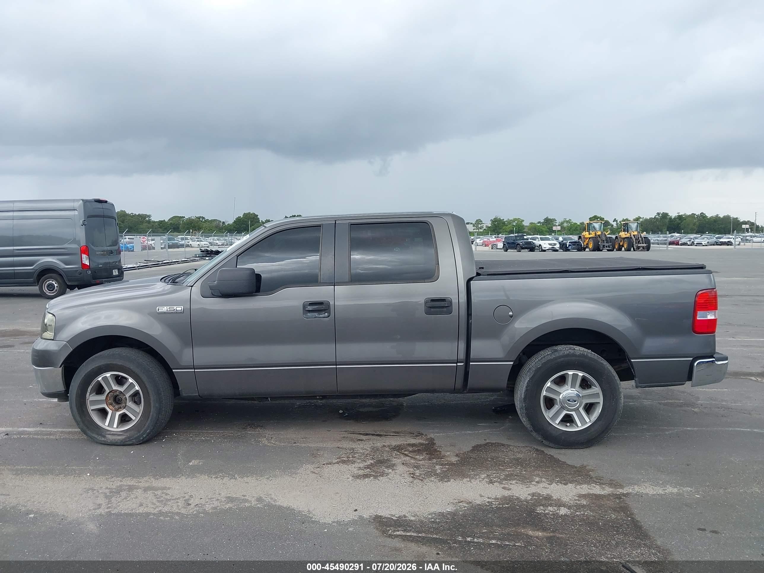 2008 Ford F-150 60th Anniversary/fx2/king Ranch/lariat/xlt Gray vin: 1FTPW12V38FA55174