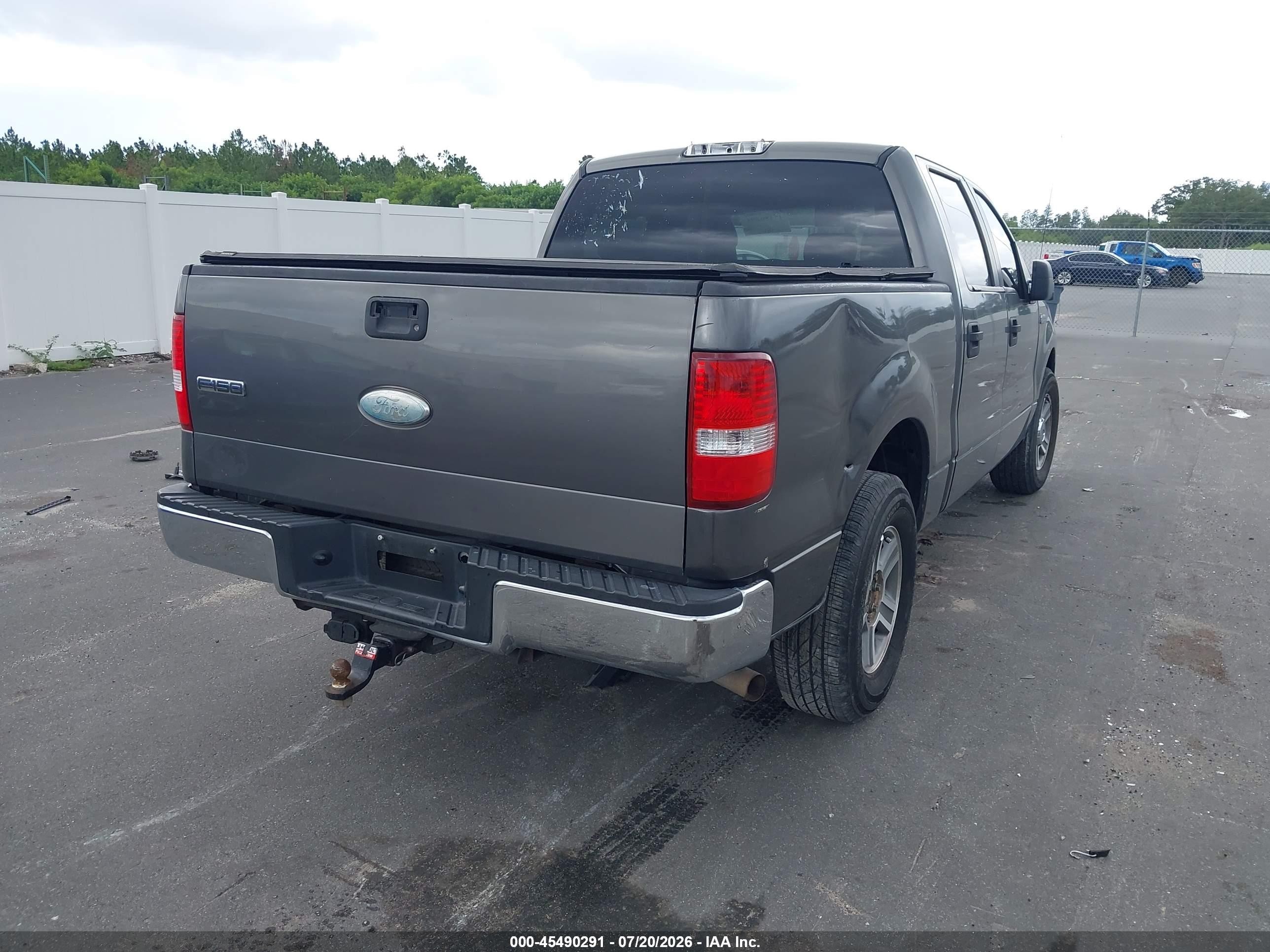 2008 Ford F-150 60th Anniversary/fx2/king Ranch/lariat/xlt Gray vin: 1FTPW12V38FA55174