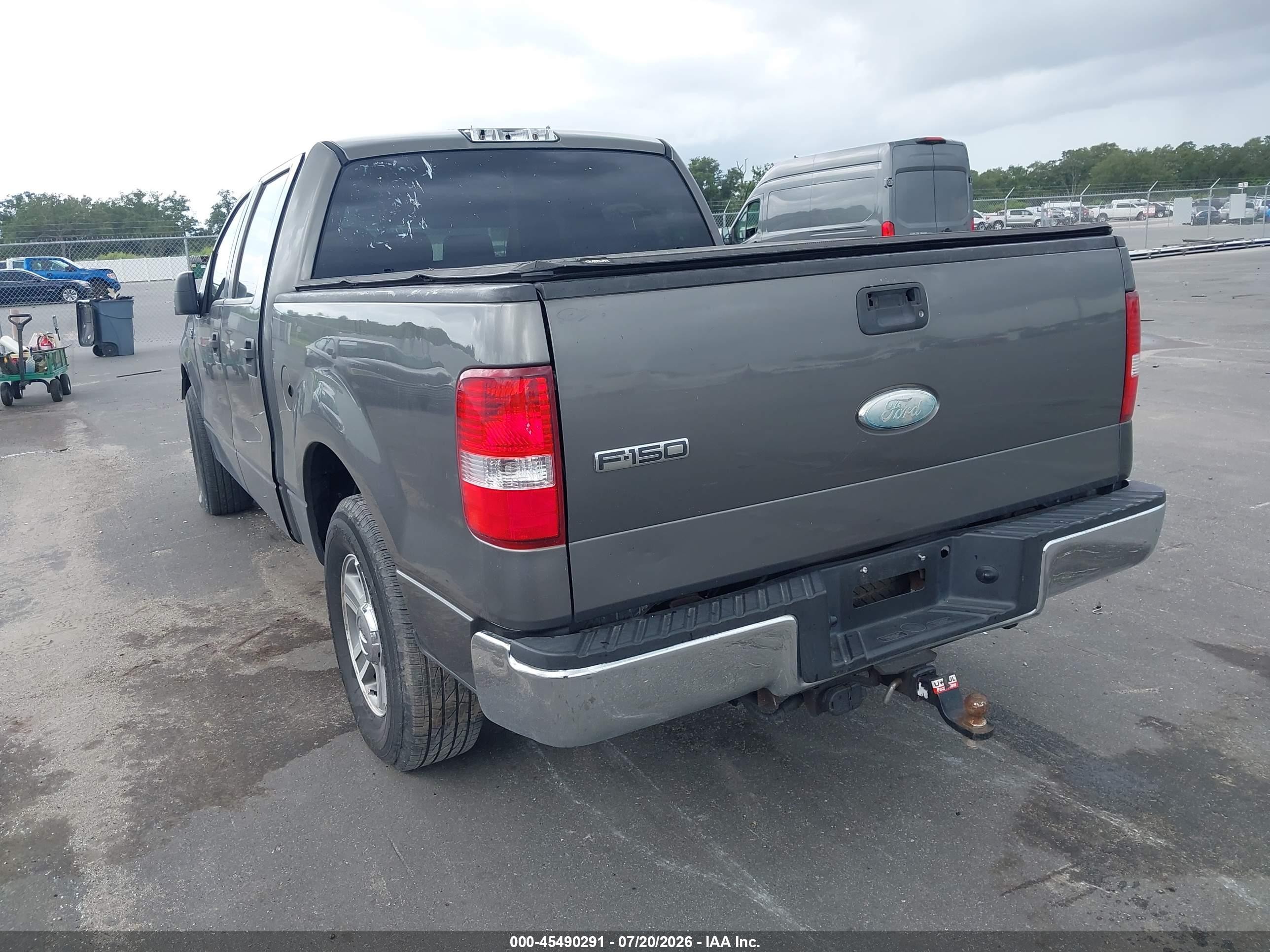 2008 Ford F-150 60th Anniversary/fx2/king Ranch/lariat/xlt Gray vin: 1FTPW12V38FA55174