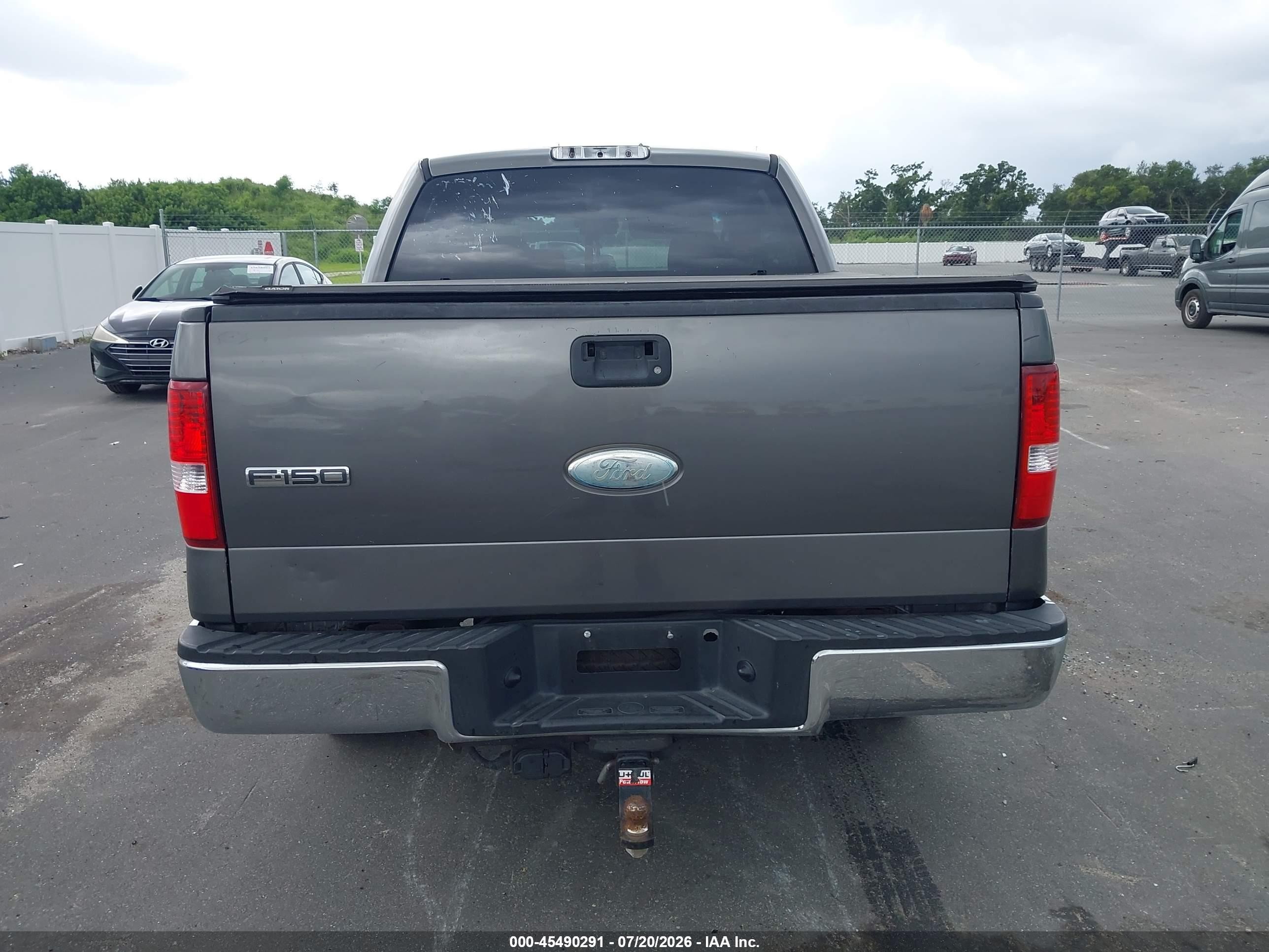 2008 Ford F-150 60th Anniversary/fx2/king Ranch/lariat/xlt Gray vin: 1FTPW12V38FA55174