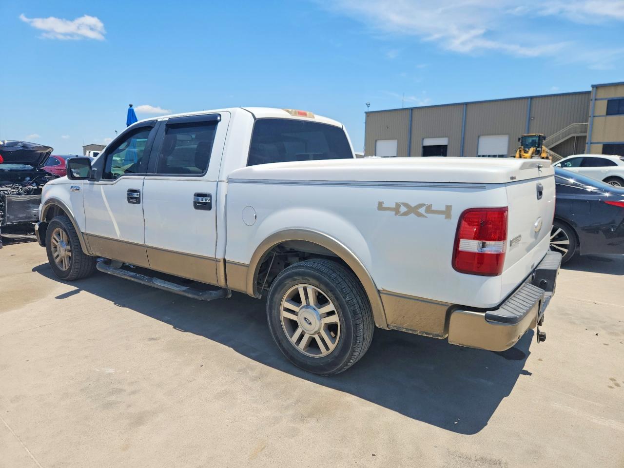 2008 Ford F150 Supercrew White vin: 1FTPW12V38FA92077