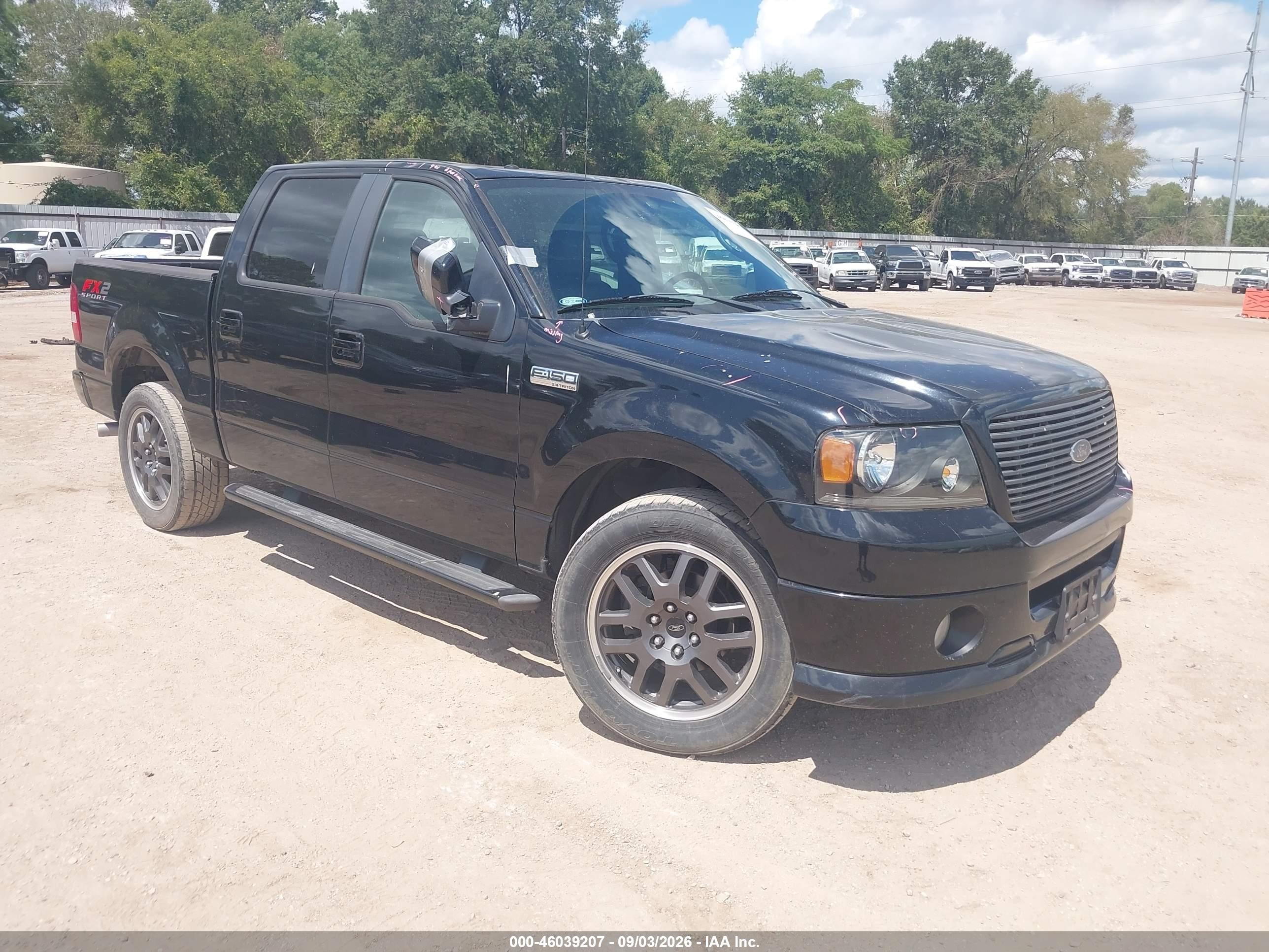 2008 Ford F-150 60th Anniversary/fx2/king Ranch/lariat/xlt Черный vin: 1FTPW12V38KE16202
