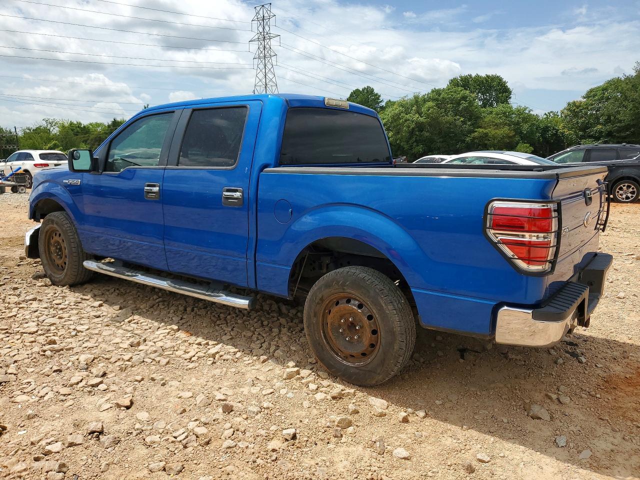 2009 Ford F150 Supercrew Blue vin: 1FTPW12V39FB47080
