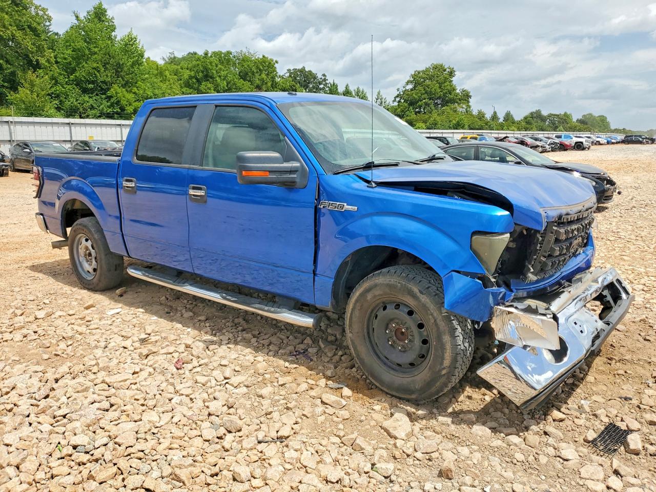 2009 Ford F150 Supercrew Blue vin: 1FTPW12V39FB47080