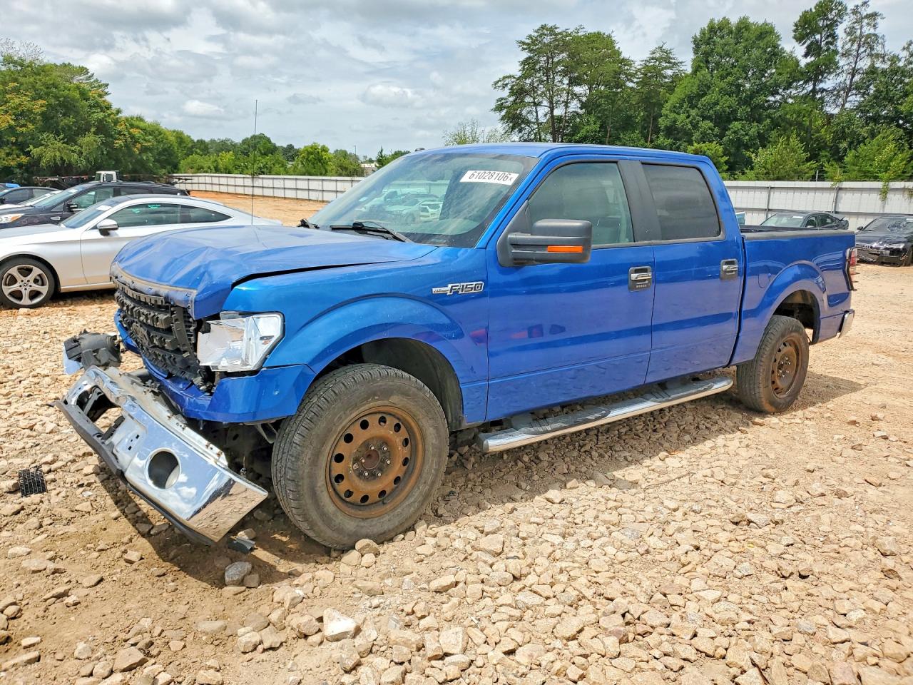 2009 Ford F150 Supercrew Blue vin: 1FTPW12V39FB47080