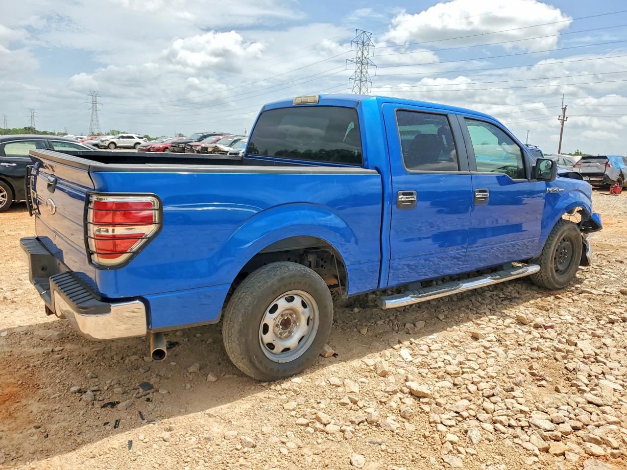 2009 Ford F150 Supercrew Blue vin: 1FTPW12V39FB47080