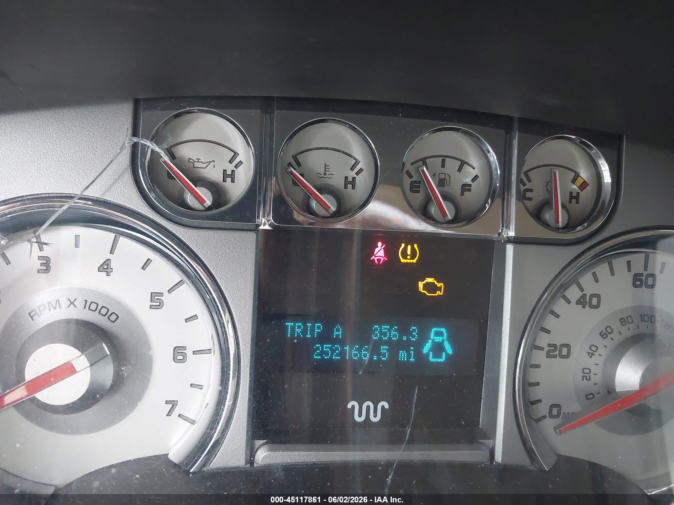 2009 Ford F-150 King Ranch White vin: 1FTPW12V39KC32380