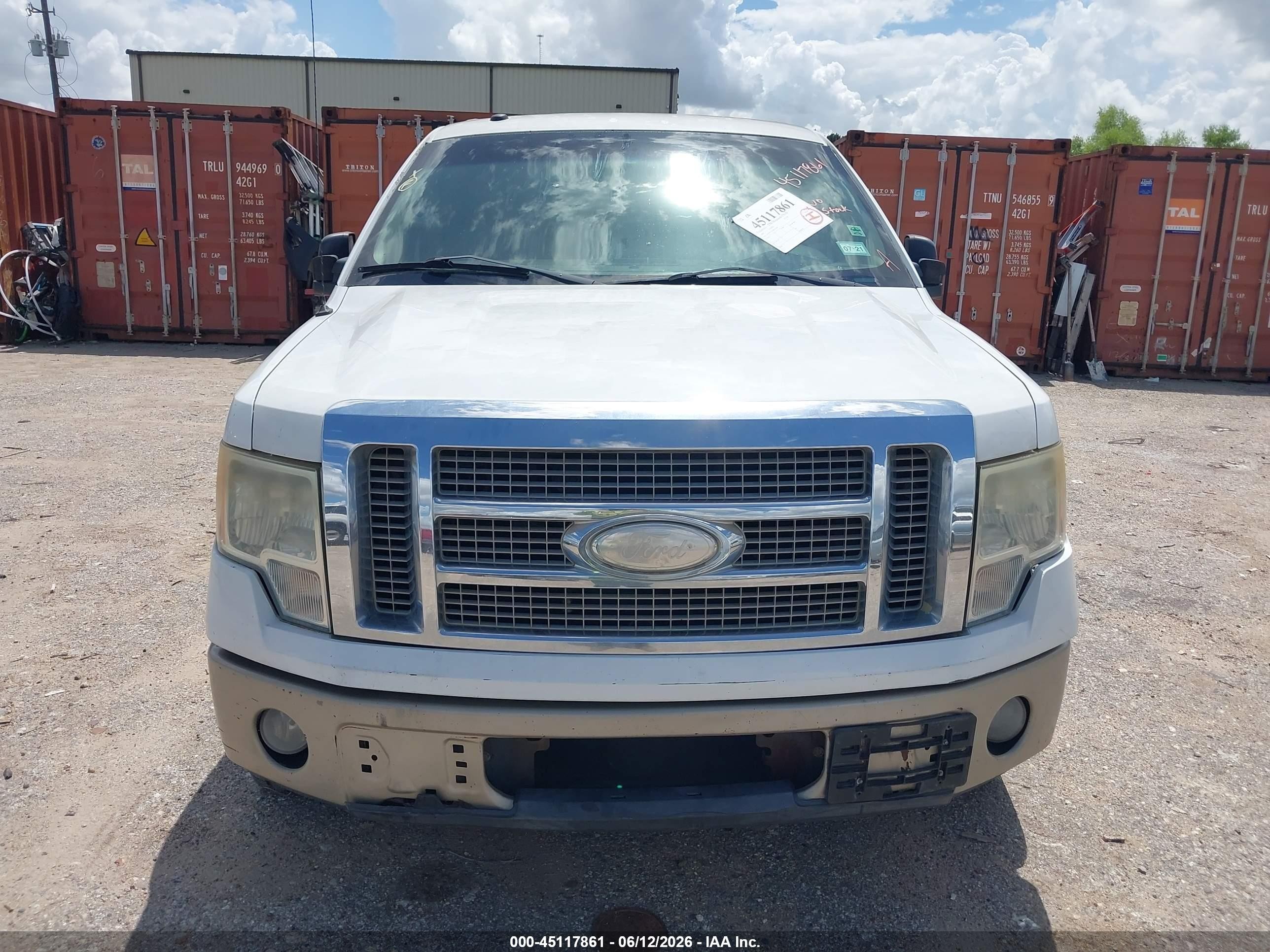 2009 Ford F-150 King Ranch White vin: 1FTPW12V39KC32380
