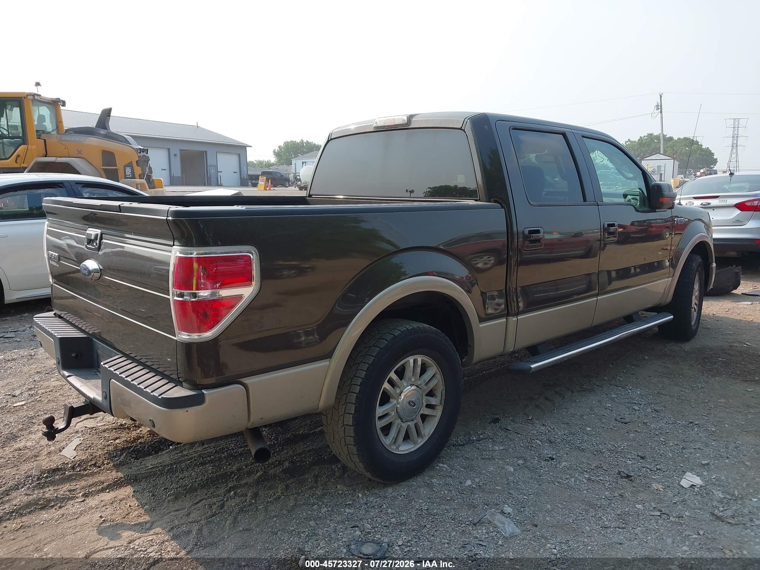 2009 Ford F-150 King Ranch/lariat/platinum/xl/xlt Brown vin: 1FTPW12V39KC43850