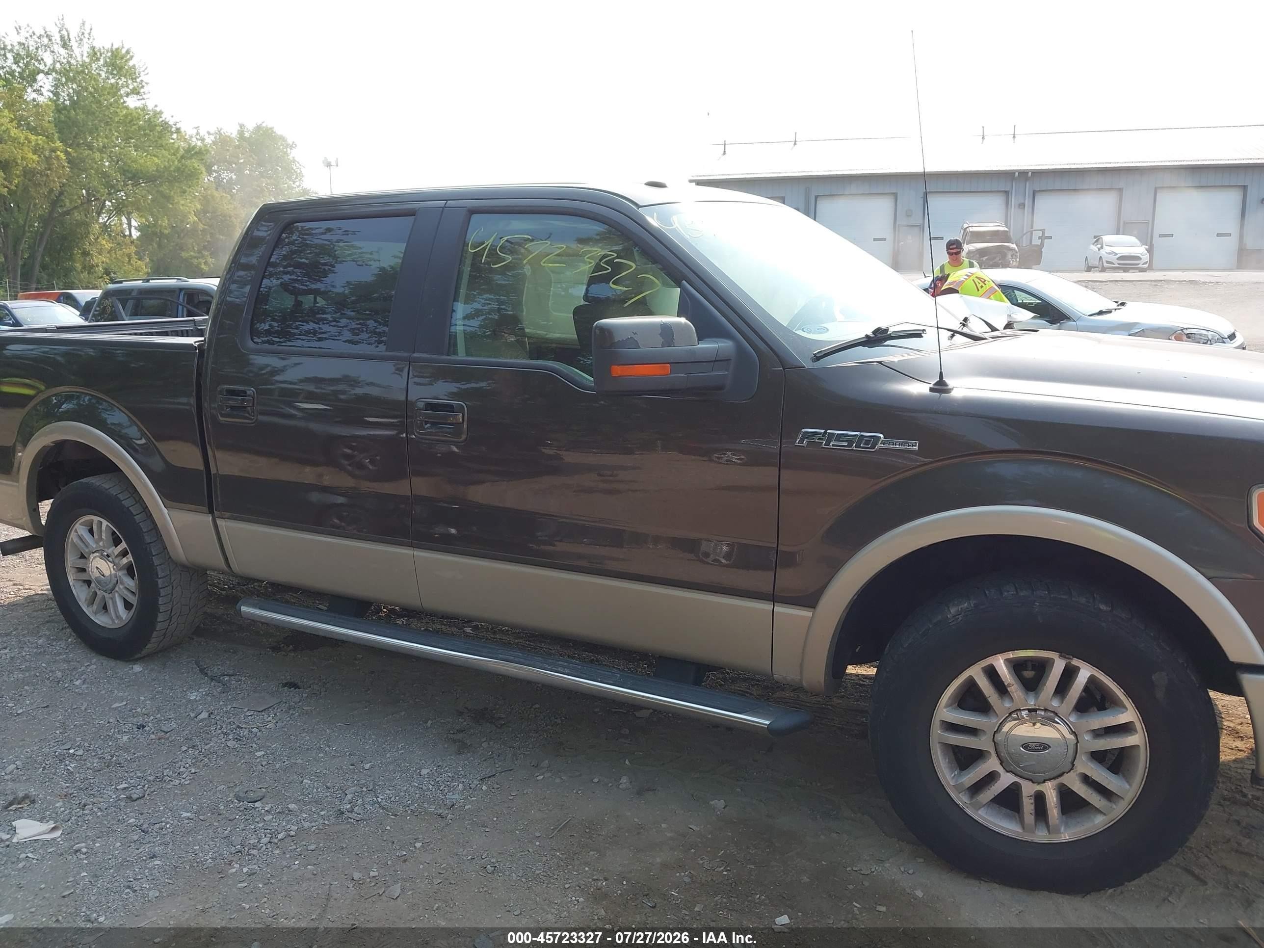 2009 Ford F-150 King Ranch/lariat/platinum/xl/xlt Brown vin: 1FTPW12V39KC43850