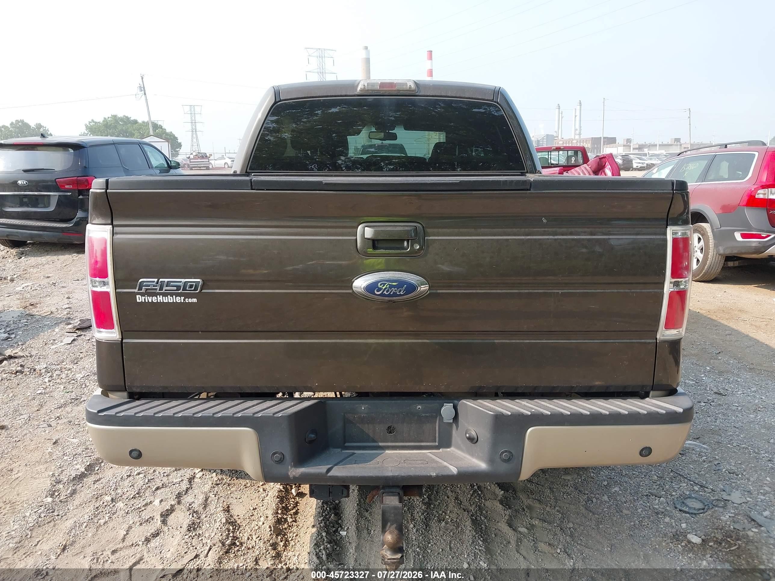 2009 Ford F-150 King Ranch/lariat/platinum/xl/xlt Brown vin: 1FTPW12V39KC43850