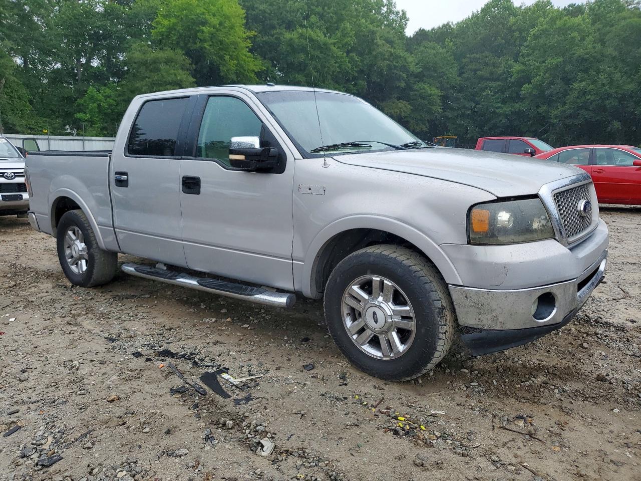 2006 Ford F150 Supercrew Silver vin: 1FTPW12V46FB75014