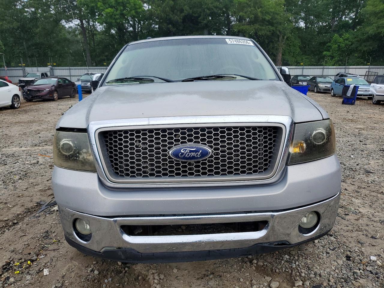 2006 Ford F150 Supercrew Silver vin: 1FTPW12V46FB75014