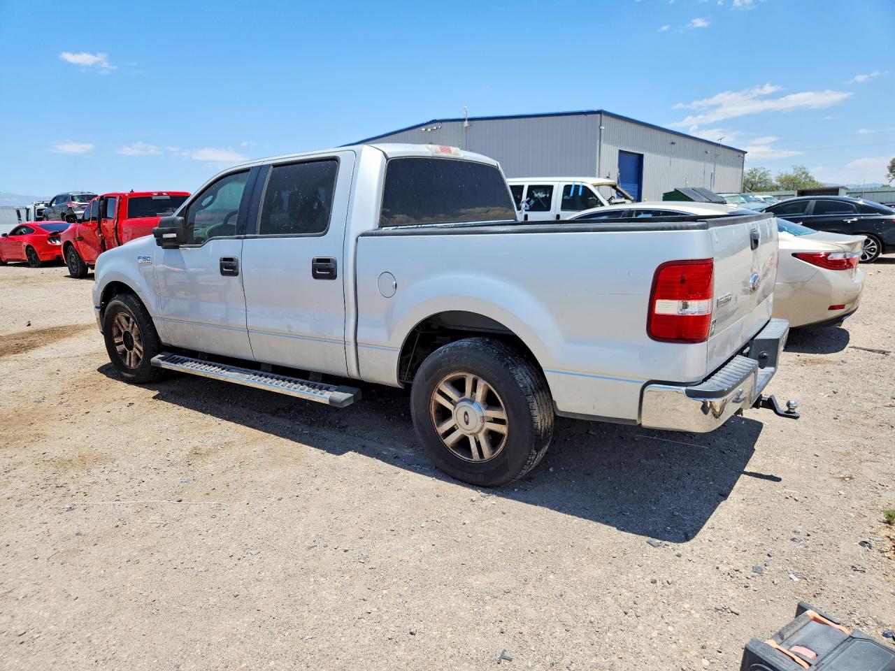 2006 Ford F150 Supercrew Silver vin: 1FTPW12V46KD58940
