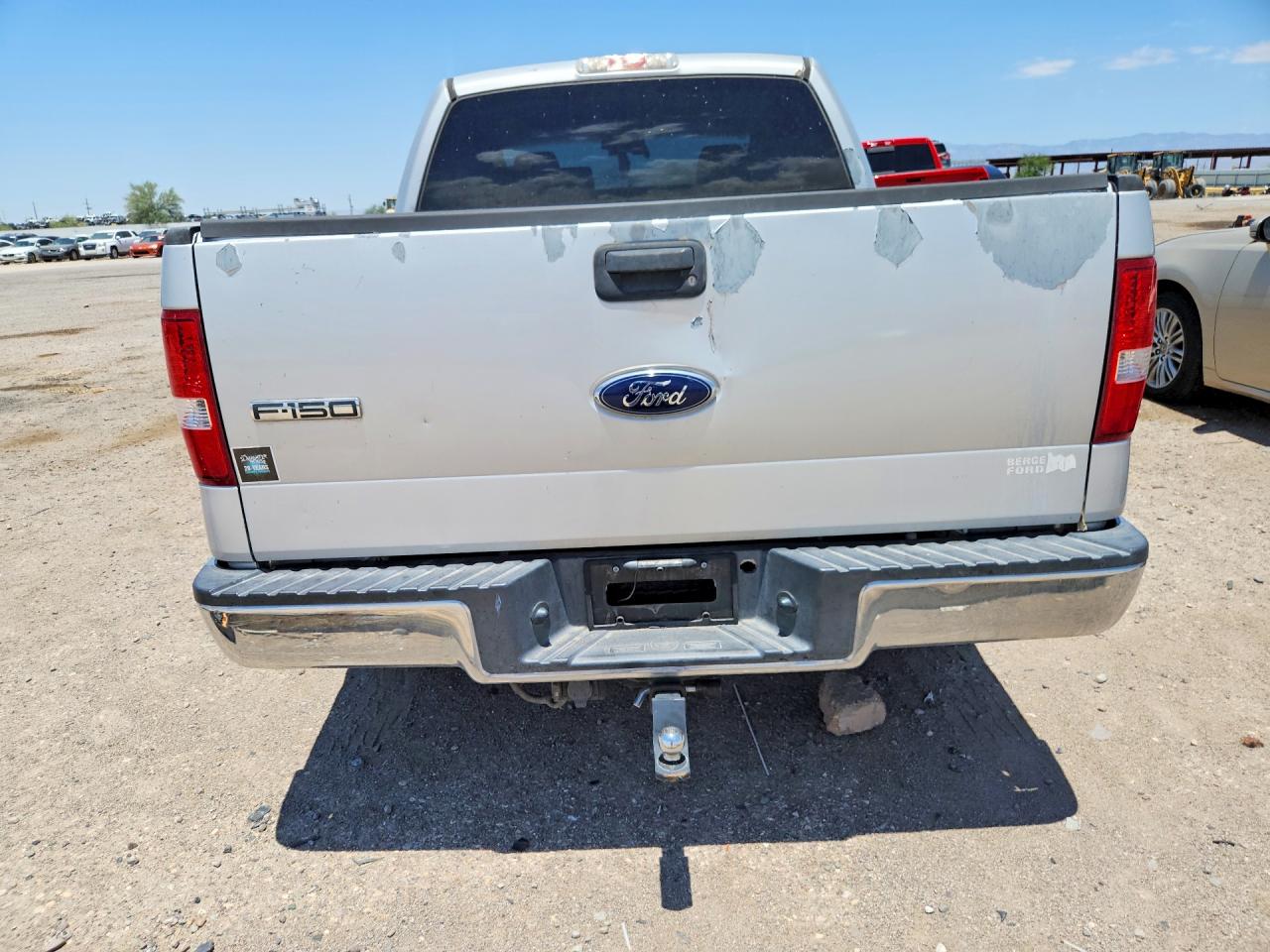 2006 Ford F150 Supercrew Silver vin: 1FTPW12V46KD58940