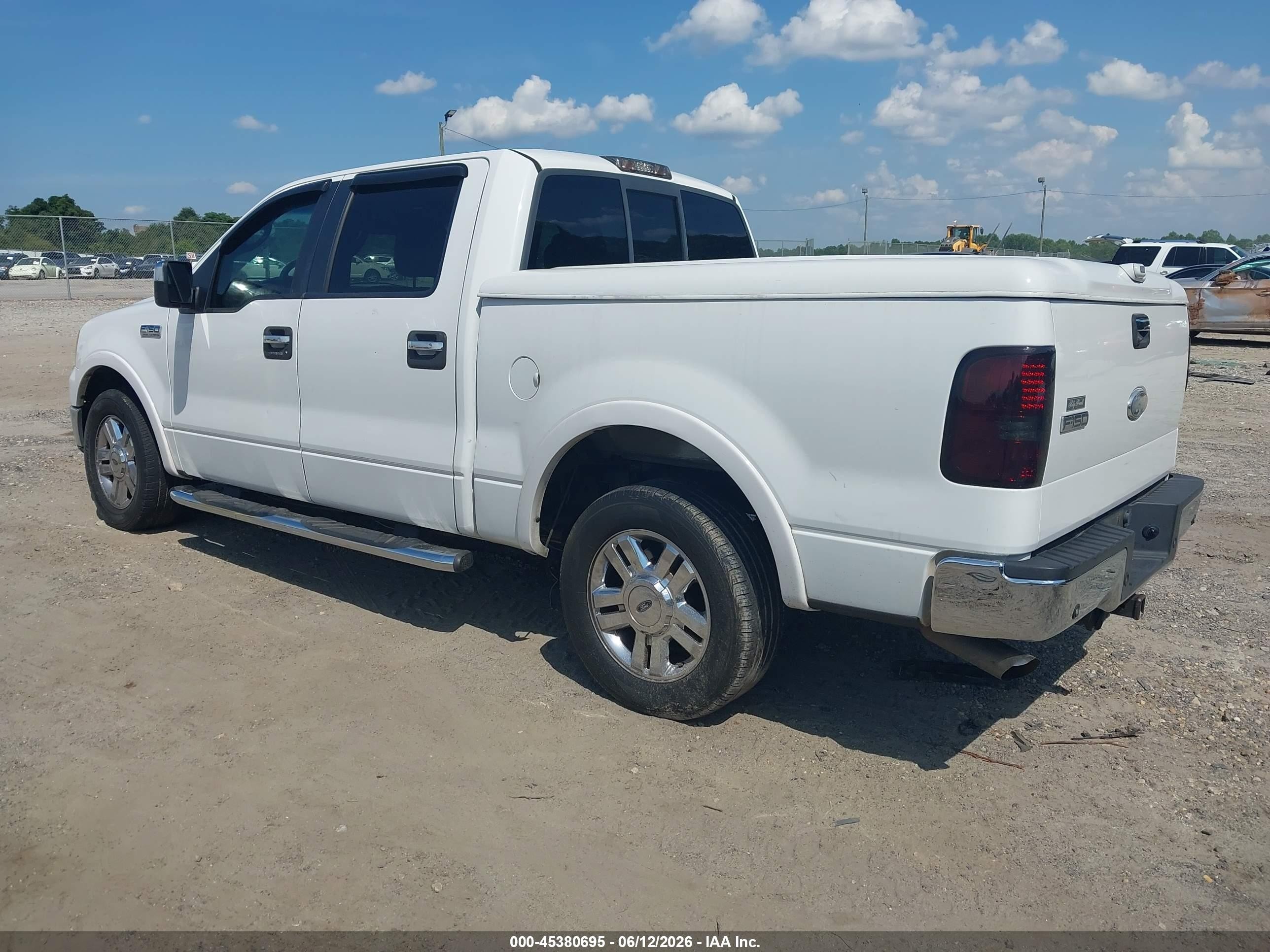 2008 Ford F-150 60th Anniversary/fx2/king Ranch/lariat/xlt Белый vin: 1FTPW12V48FA36777