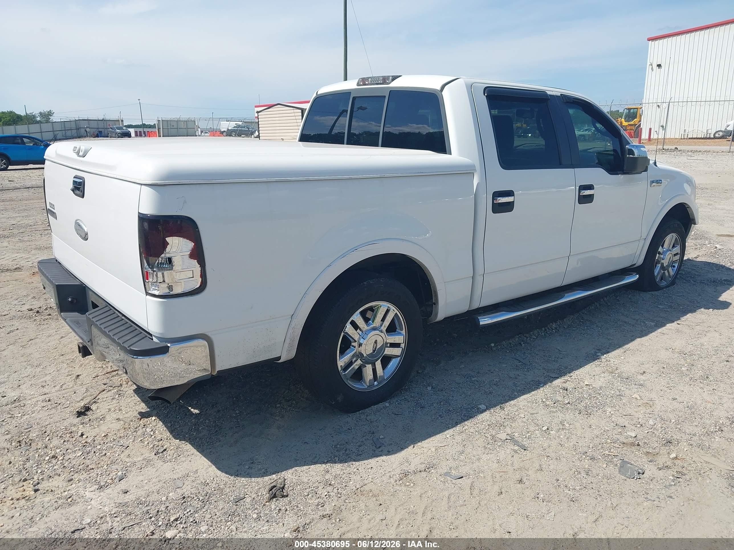 2008 Ford F-150 60th Anniversary/fx2/king Ranch/lariat/xlt Белый vin: 1FTPW12V48FA36777
