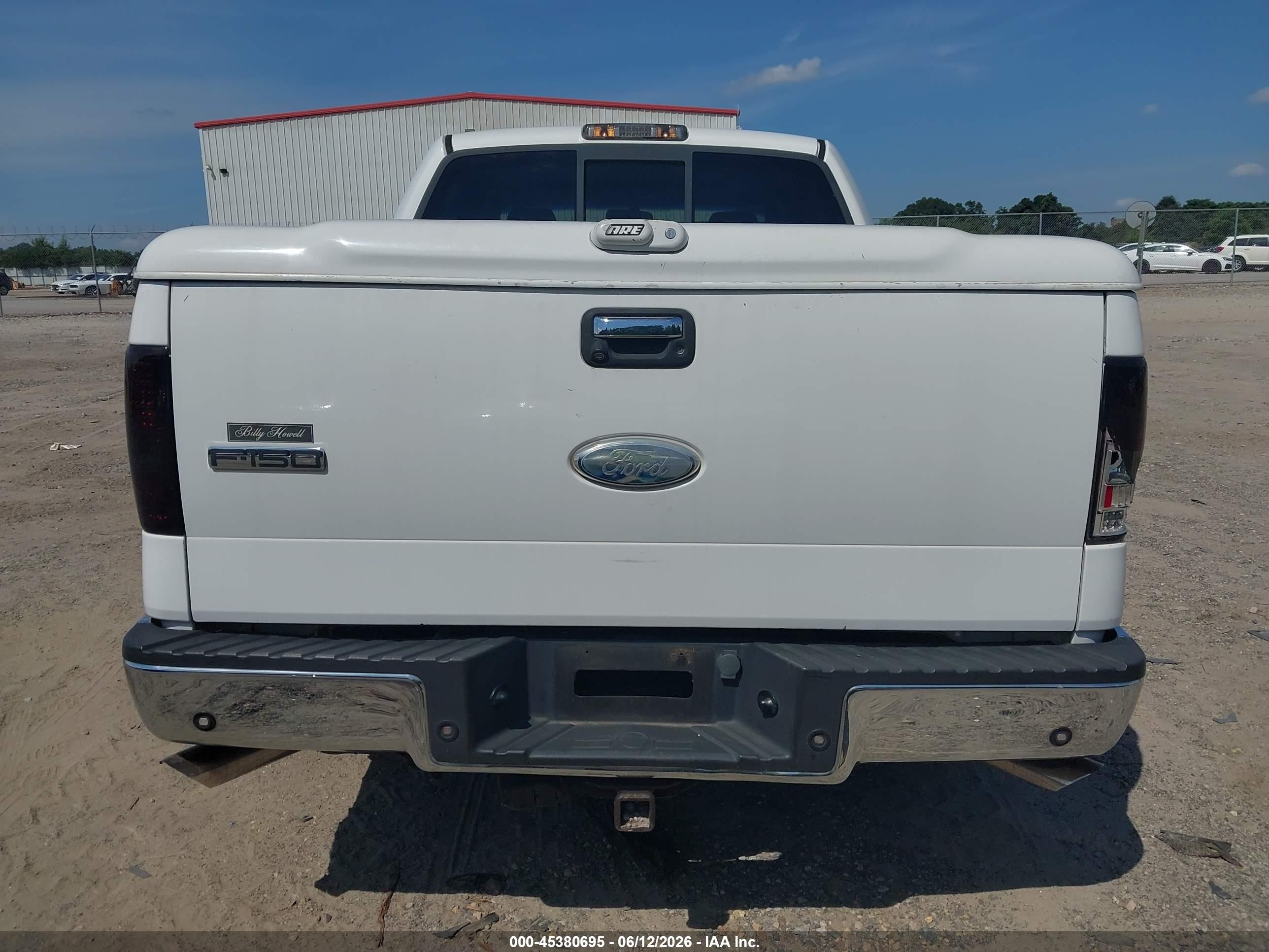 2008 Ford F-150 60th Anniversary/fx2/king Ranch/lariat/xlt Белый vin: 1FTPW12V48FA36777