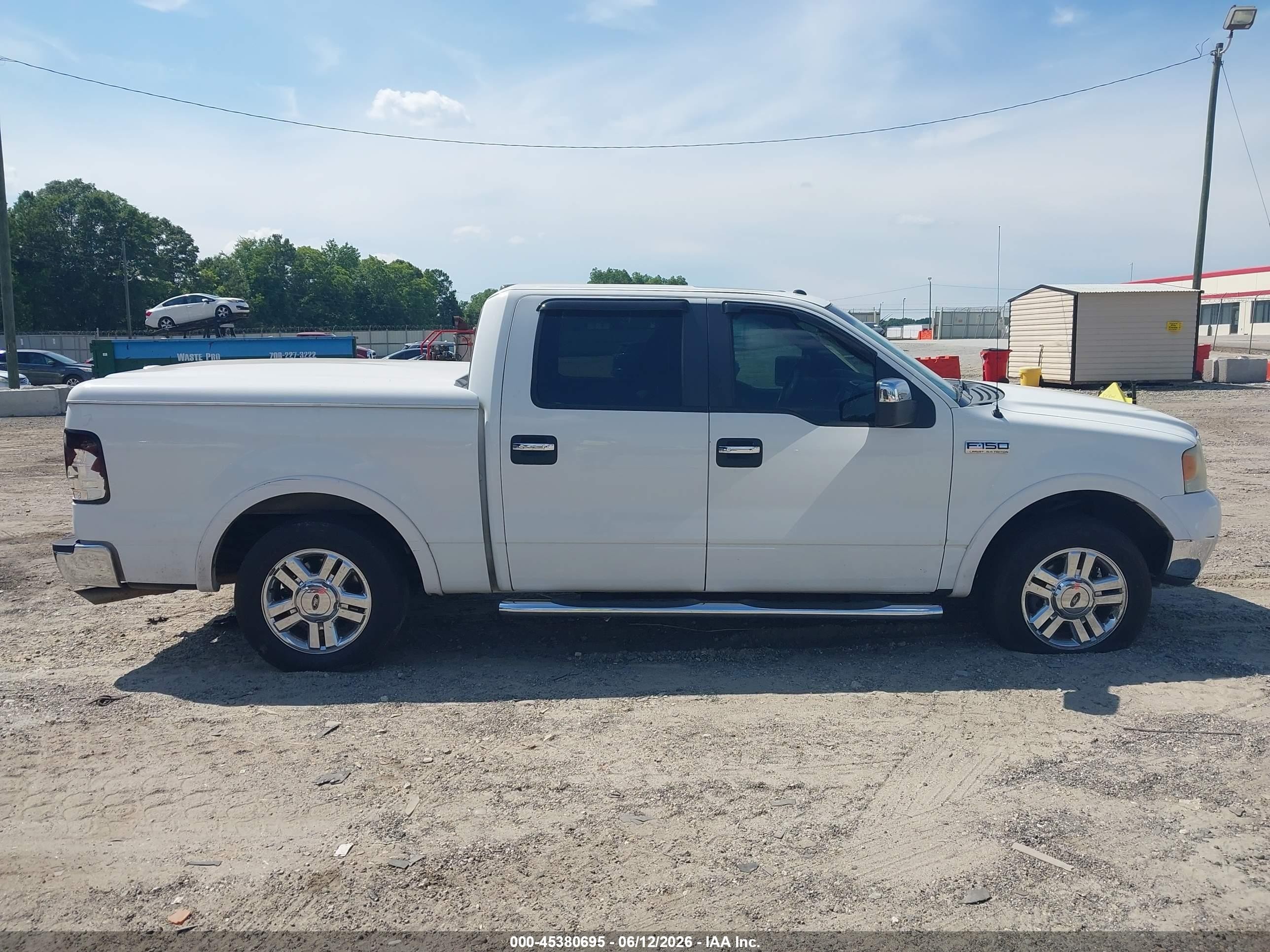 2008 Ford F-150 60th Anniversary/fx2/king Ranch/lariat/xlt Белый vin: 1FTPW12V48FA36777