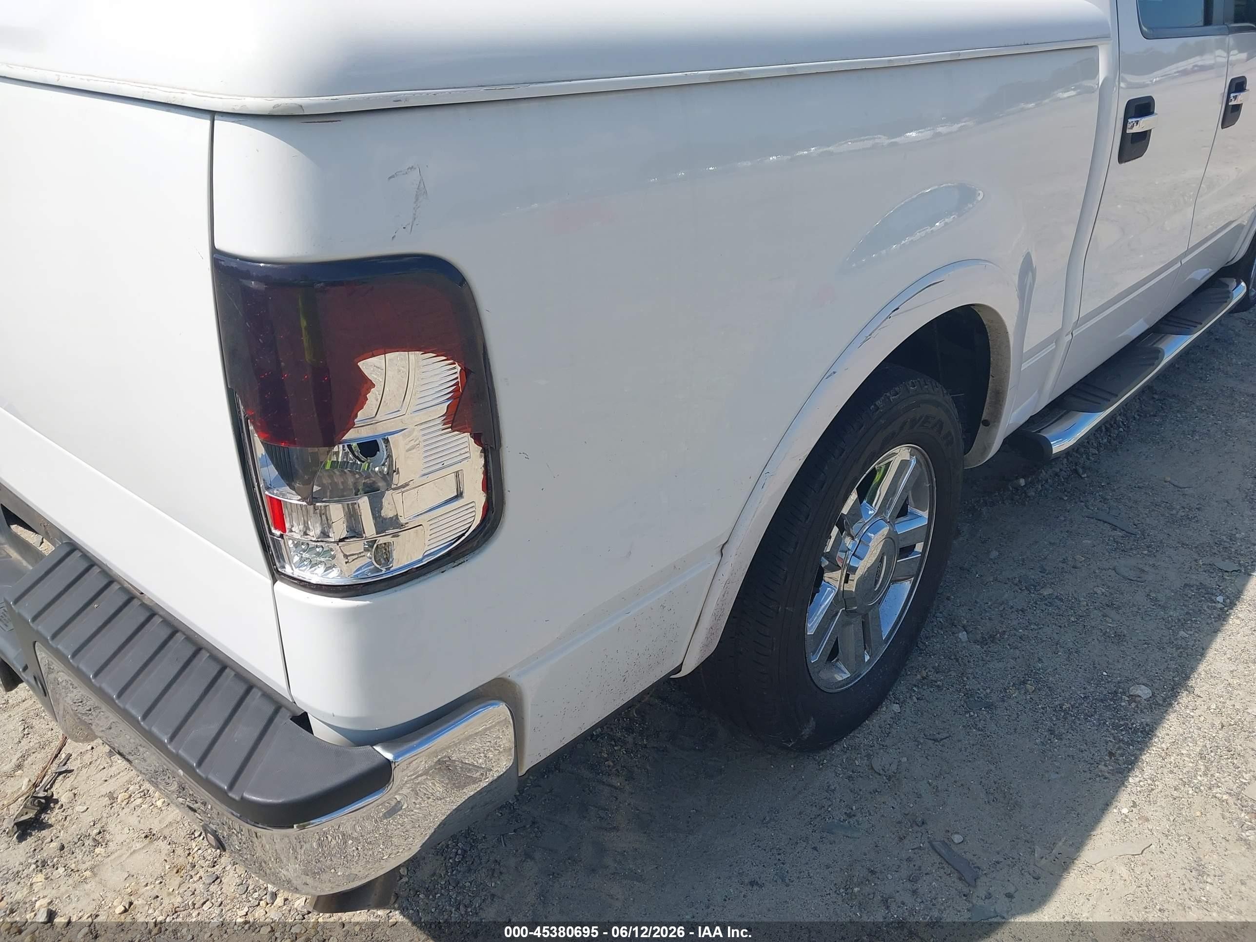 2008 Ford F-150 60th Anniversary/fx2/king Ranch/lariat/xlt Белый vin: 1FTPW12V48FA36777