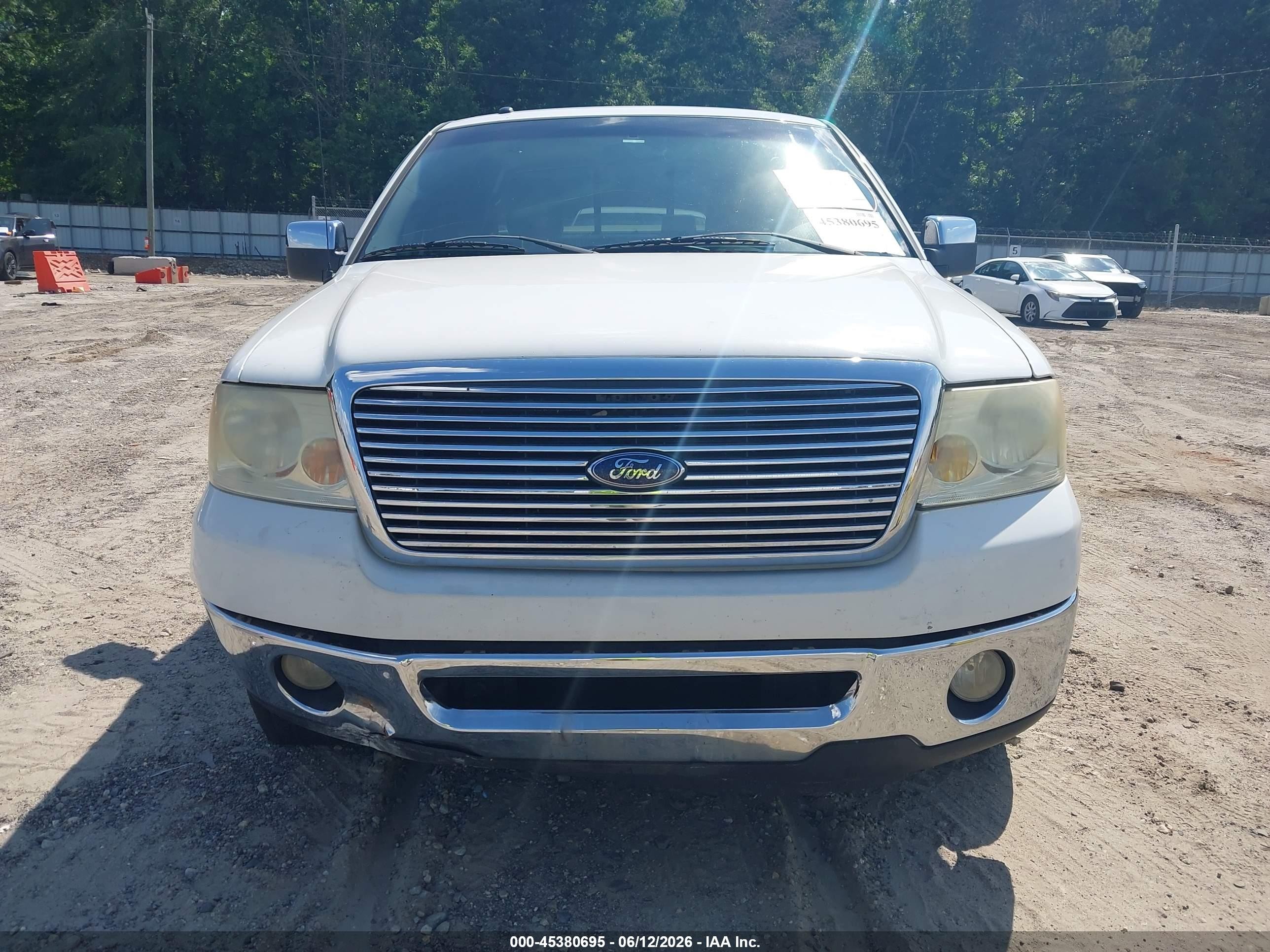 2008 Ford F-150 60th Anniversary/fx2/king Ranch/lariat/xlt Белый vin: 1FTPW12V48FA36777
