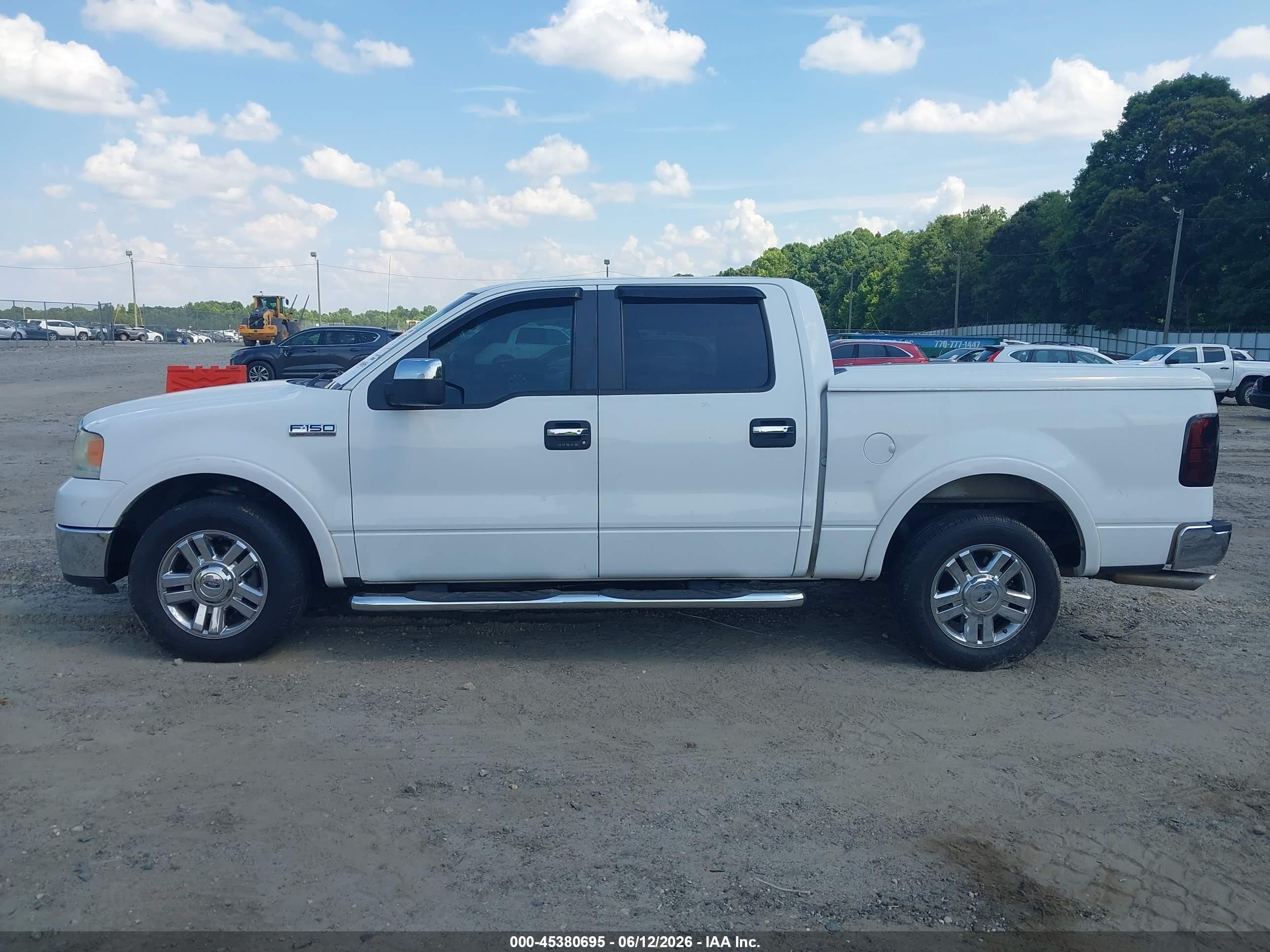 2008 Ford F-150 60th Anniversary/fx2/king Ranch/lariat/xlt Белый vin: 1FTPW12V48FA36777